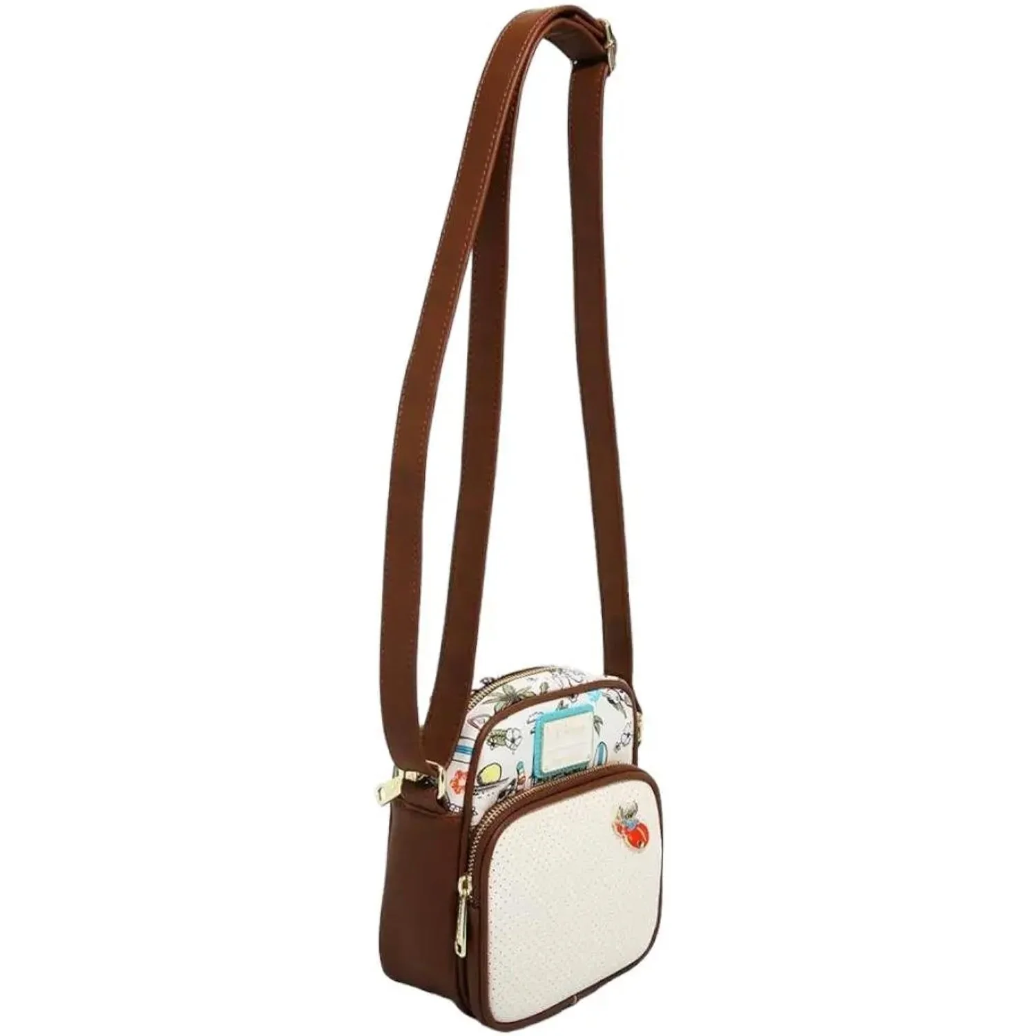 Loungefly x Disney Lilo and Stitch Aloha Pin Collector Crossbody Bag - Image 7