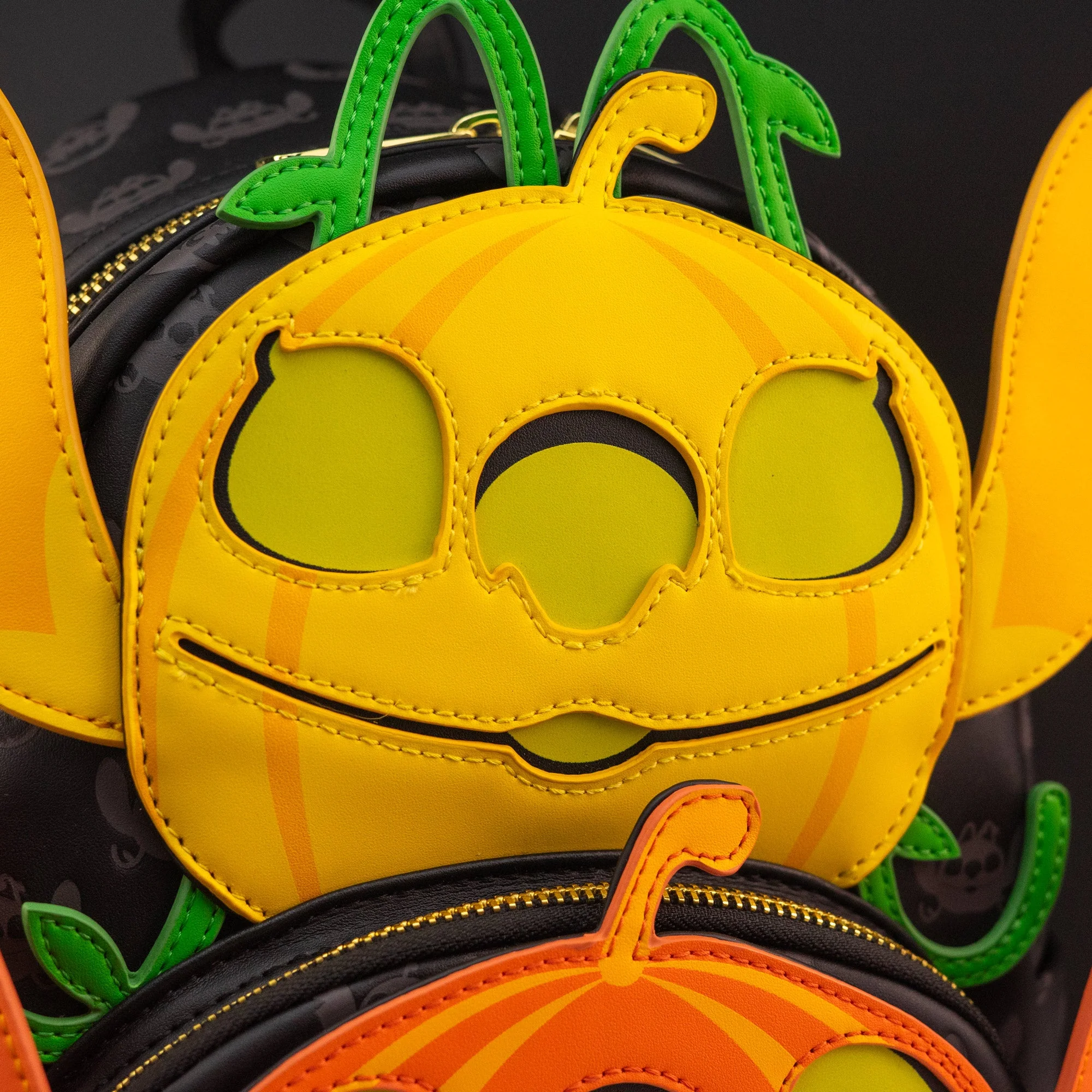 Loungefly x Disney Lilo and Stitch Angel and Stitch Pumpkin Mini Backpack - Image 2