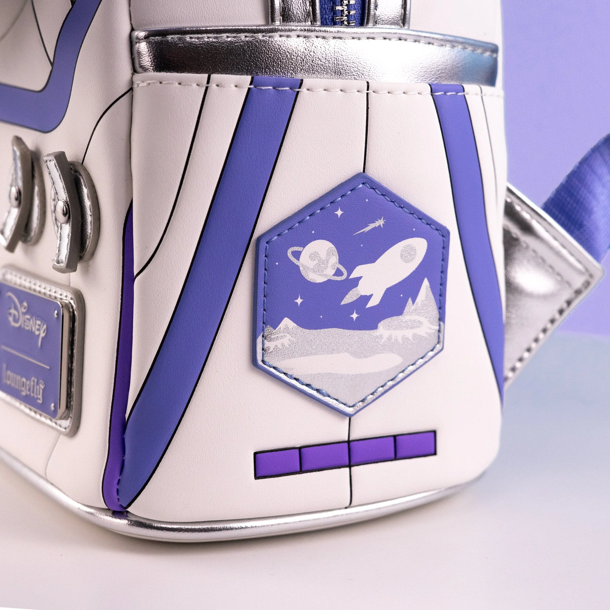 Loungefly x Disney Lilo and Stitch Astronaut Stitch Mini Backpack - Image 5