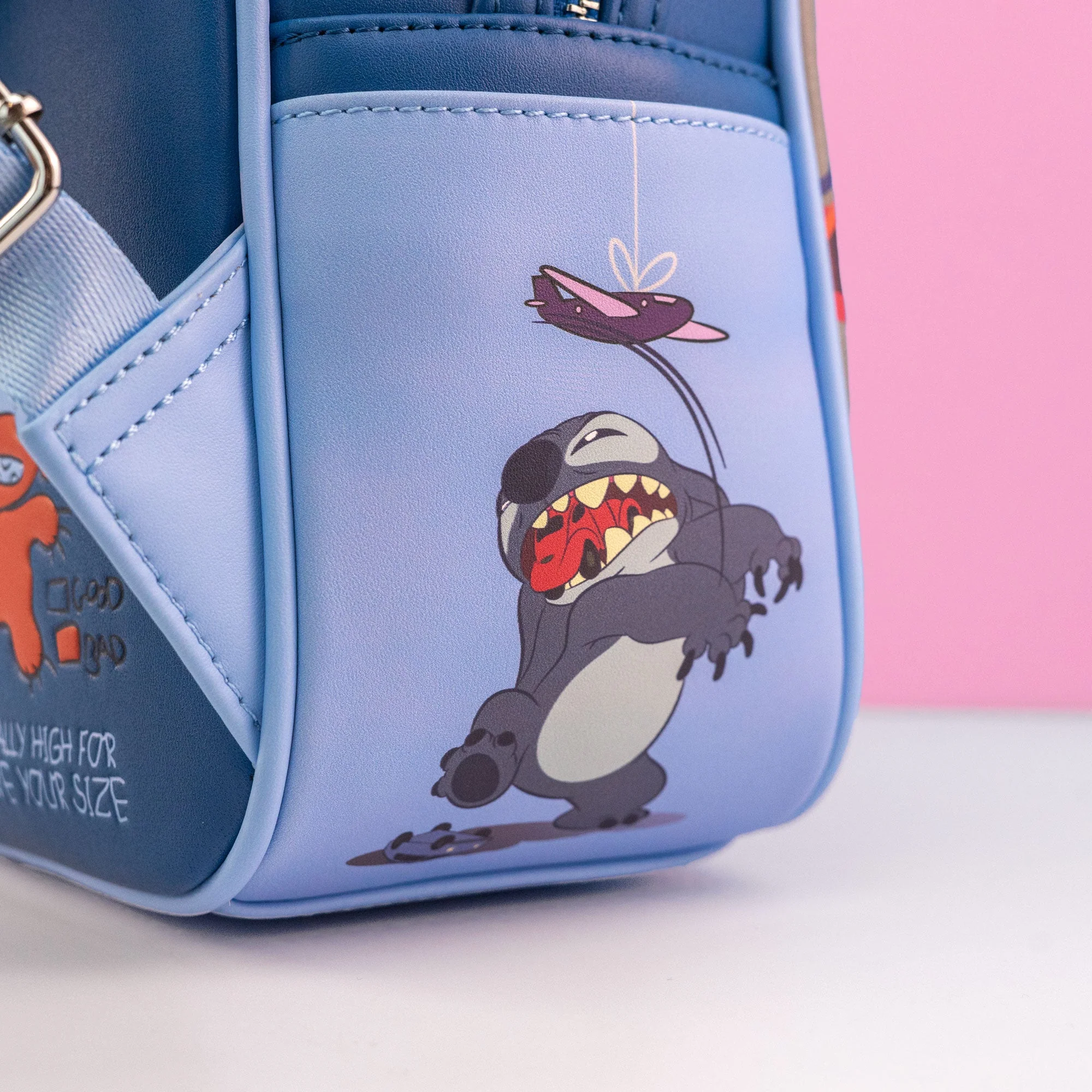 Loungefly x Disney Lilo and Stitch Badness Level Mini Backpack - Image 3