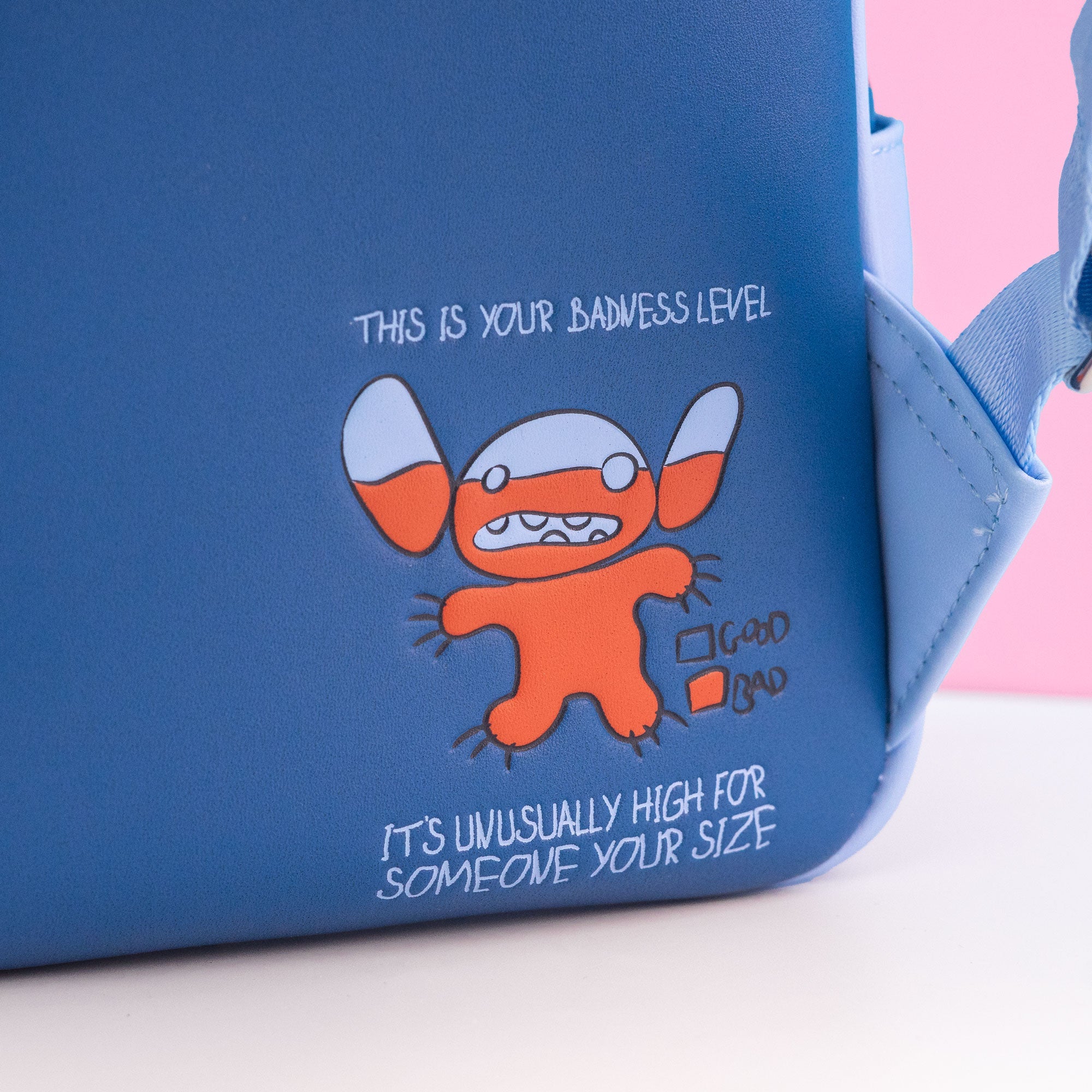 Loungefly x Disney Lilo and Stitch Badness Level Mini Backpack - Image 4