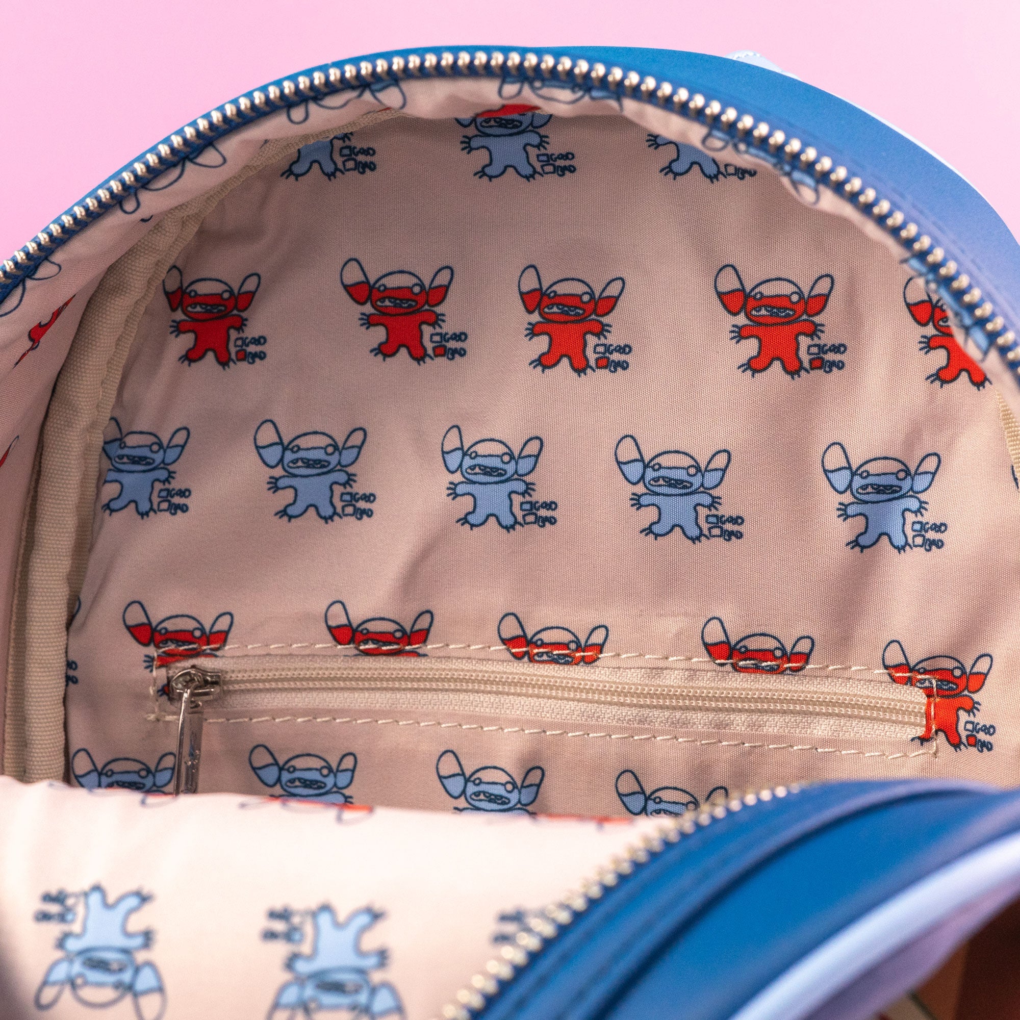 Loungefly x Disney Lilo and Stitch Badness Level Mini Backpack - Image 8