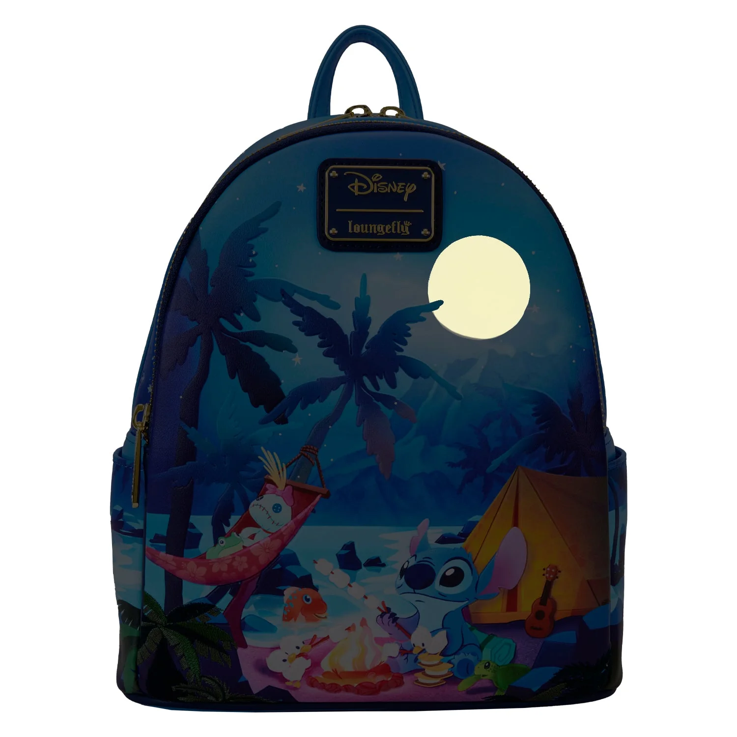 Loungefly x Disney Lilo And Stitch Camping Cuties Mini Backpack - Image 2