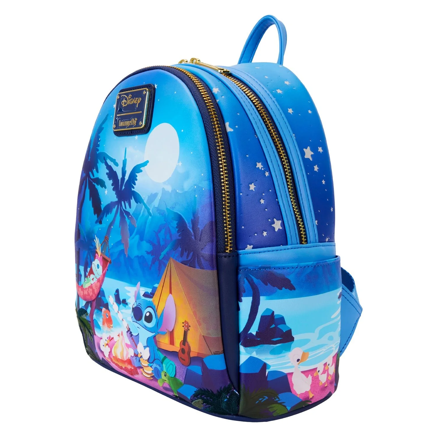 Loungefly x Disney Lilo And Stitch Camping Cuties Mini Backpack - Image 3