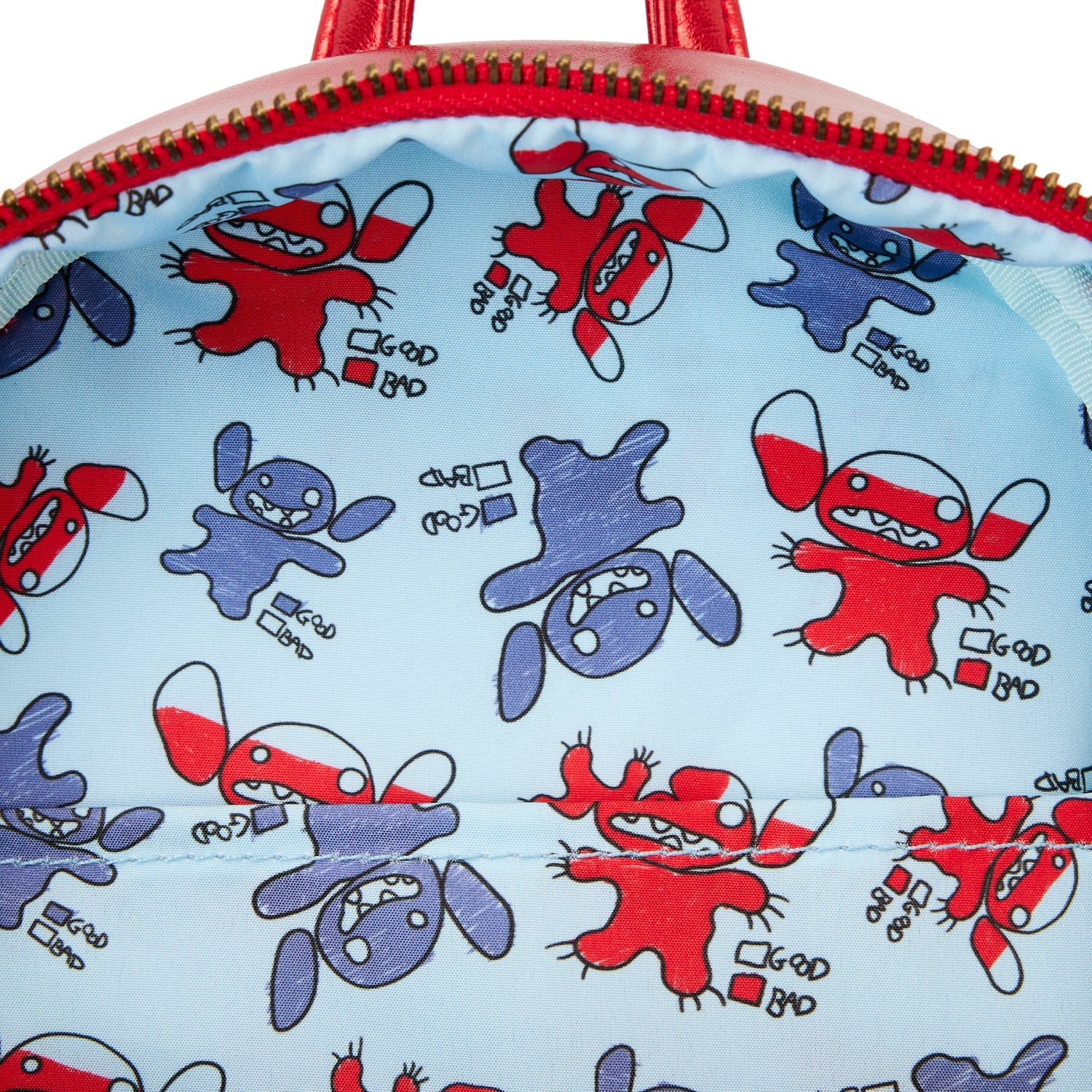 Loungefly x Disney Lilo and Stitch Devil Stitch Cosplay Mini Backpack - Image 8