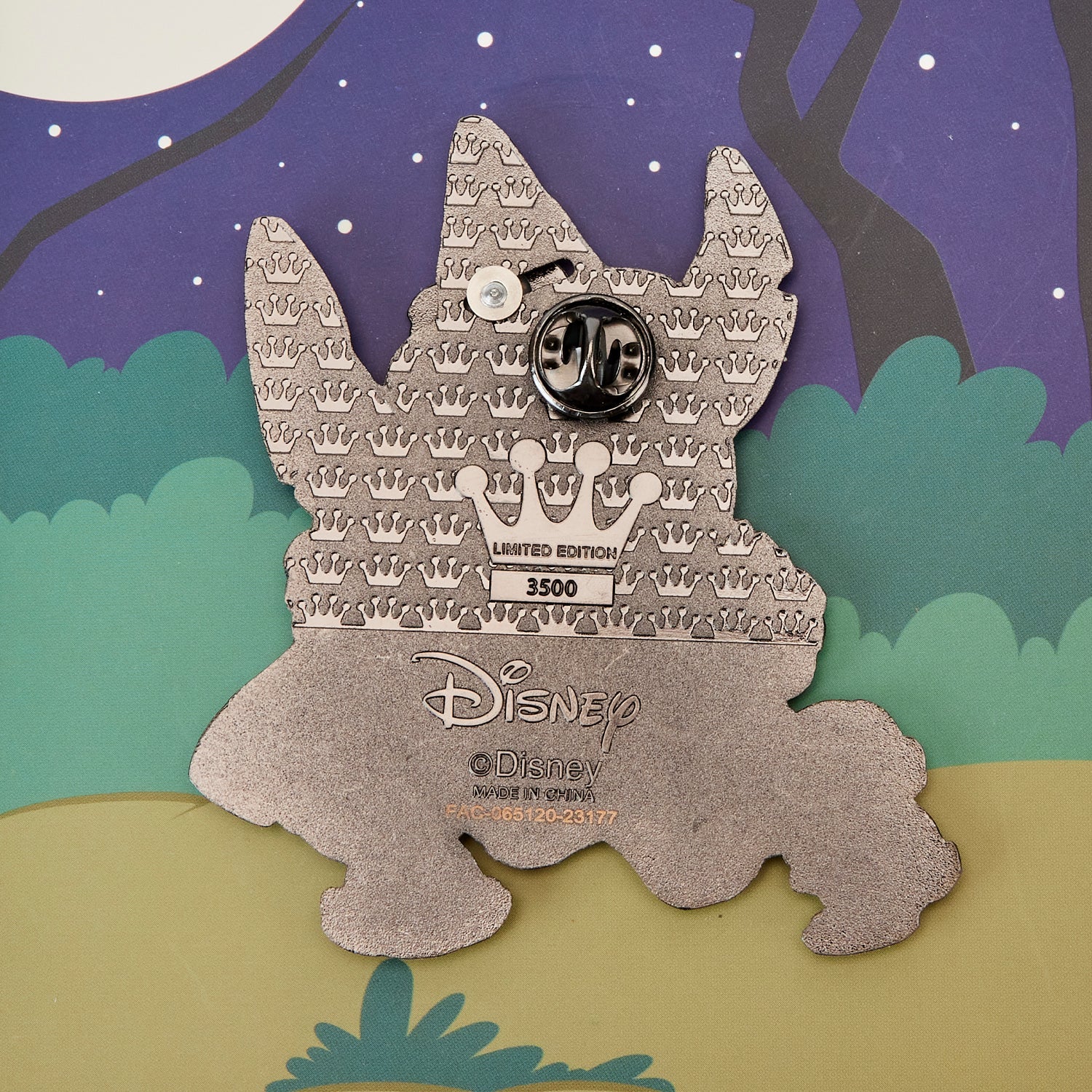Loungefly x Disney Lilo and Stitch Halloween 3 Inch Sliding Pin - Image 6