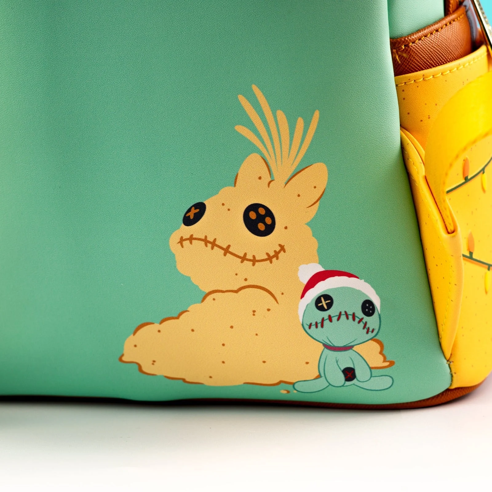 Loungefly x Disney Lilo and Stitch Christmas Beach Holiday Mini Backpack - Image 6