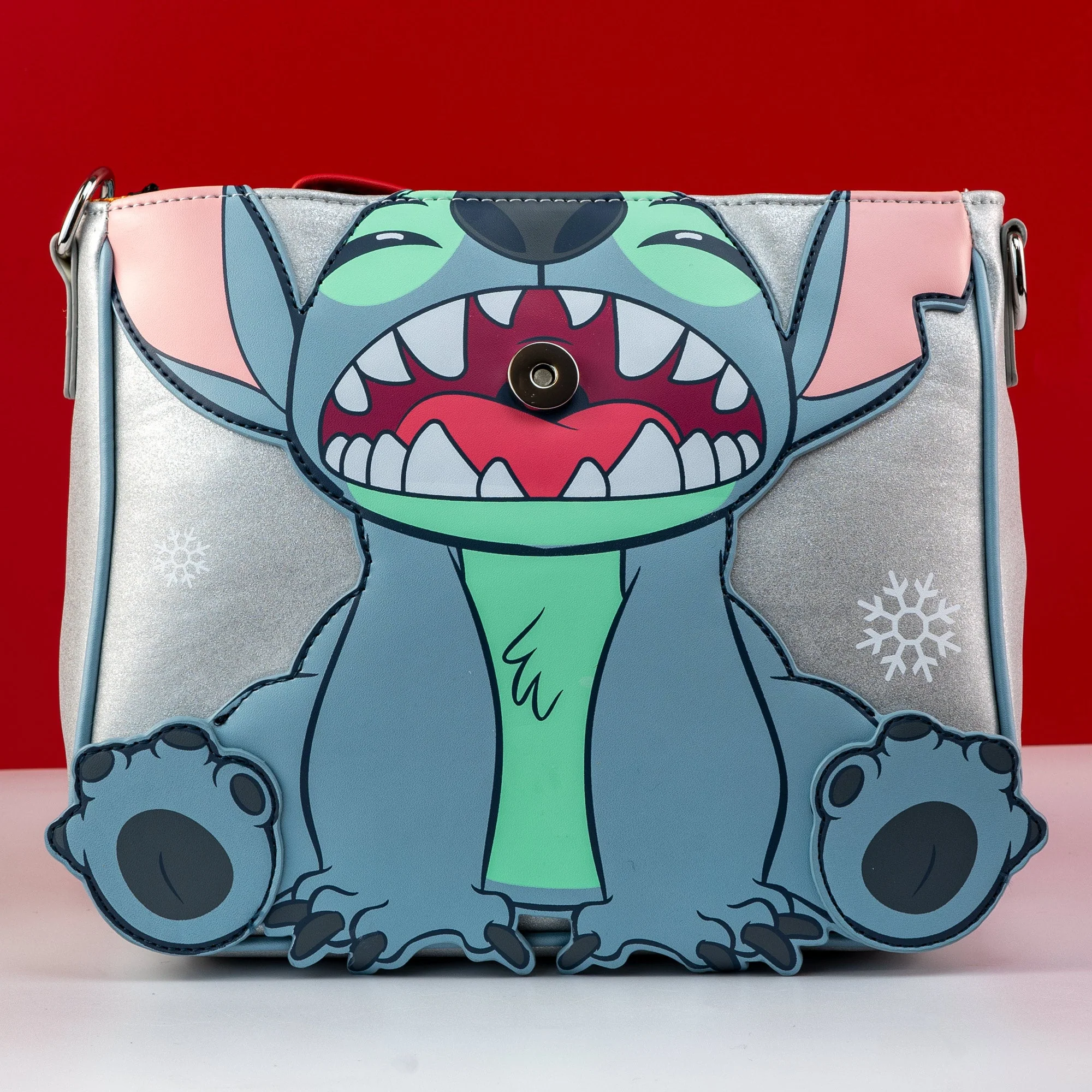 Loungefly x Disney Lilo and Stitch Holiday Cosplay Crossbody Bag - Image 3