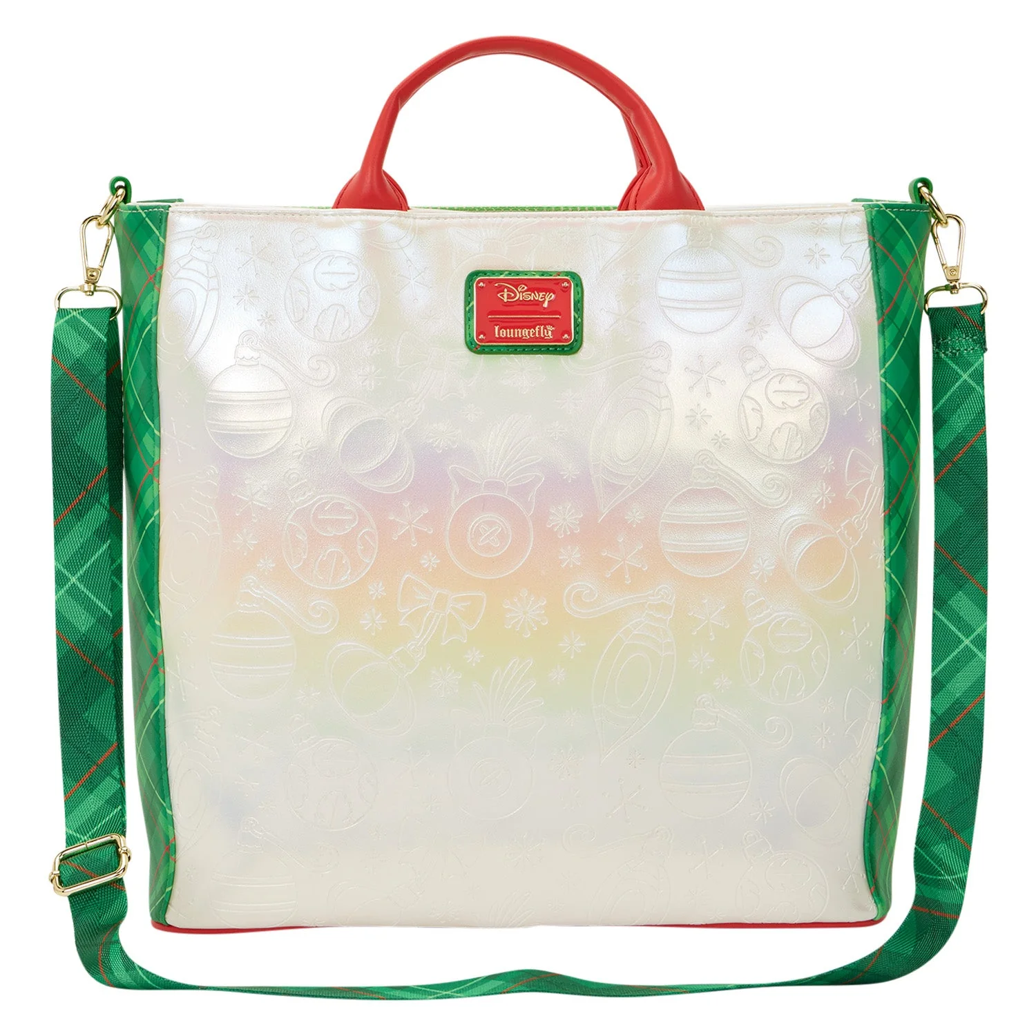 Loungefly x Disney Lilo and Stitch Holiday Tote Bag - Image 3