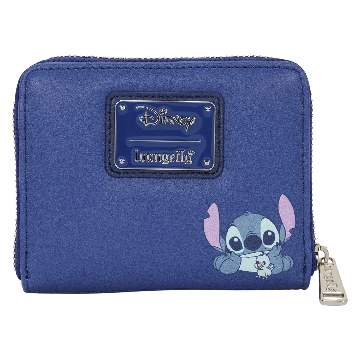 Loungefly x Disney Lilo & Stitch Minimal Sitting on Rock with Bird Zip-Around Wallet - Image 2
