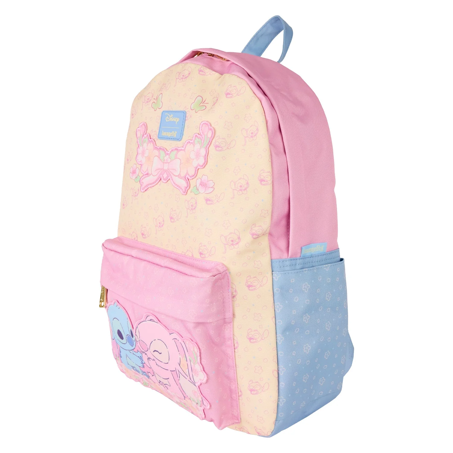 Loungefly x Disney Lilo And Stitch Pastel Nylon Full-Size Backpack - Image 2
