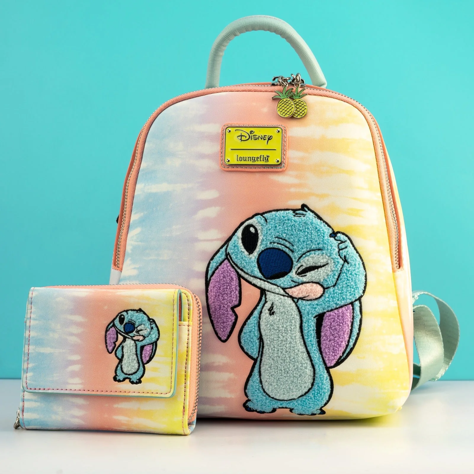 Loungefly x Disney Lilo and Stitch Pastel Tie Dye Wallet - Image 5