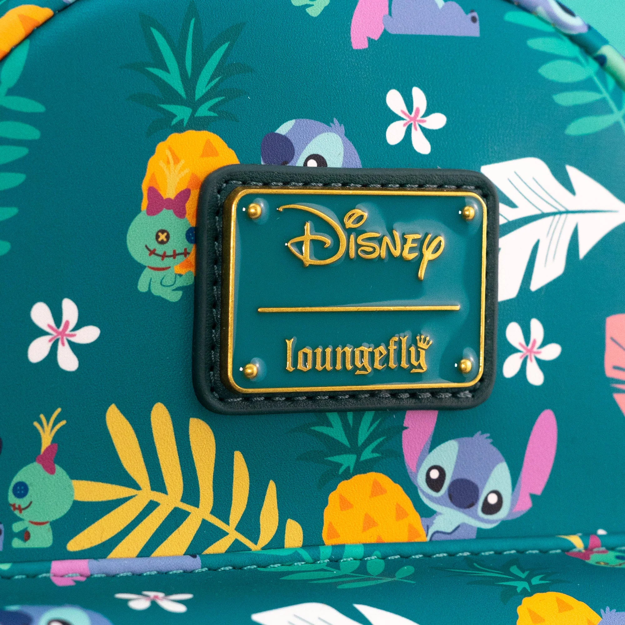 Loungefly x Disney Lilo and Stitch Pineapple Print Mini Backpack - Image 2