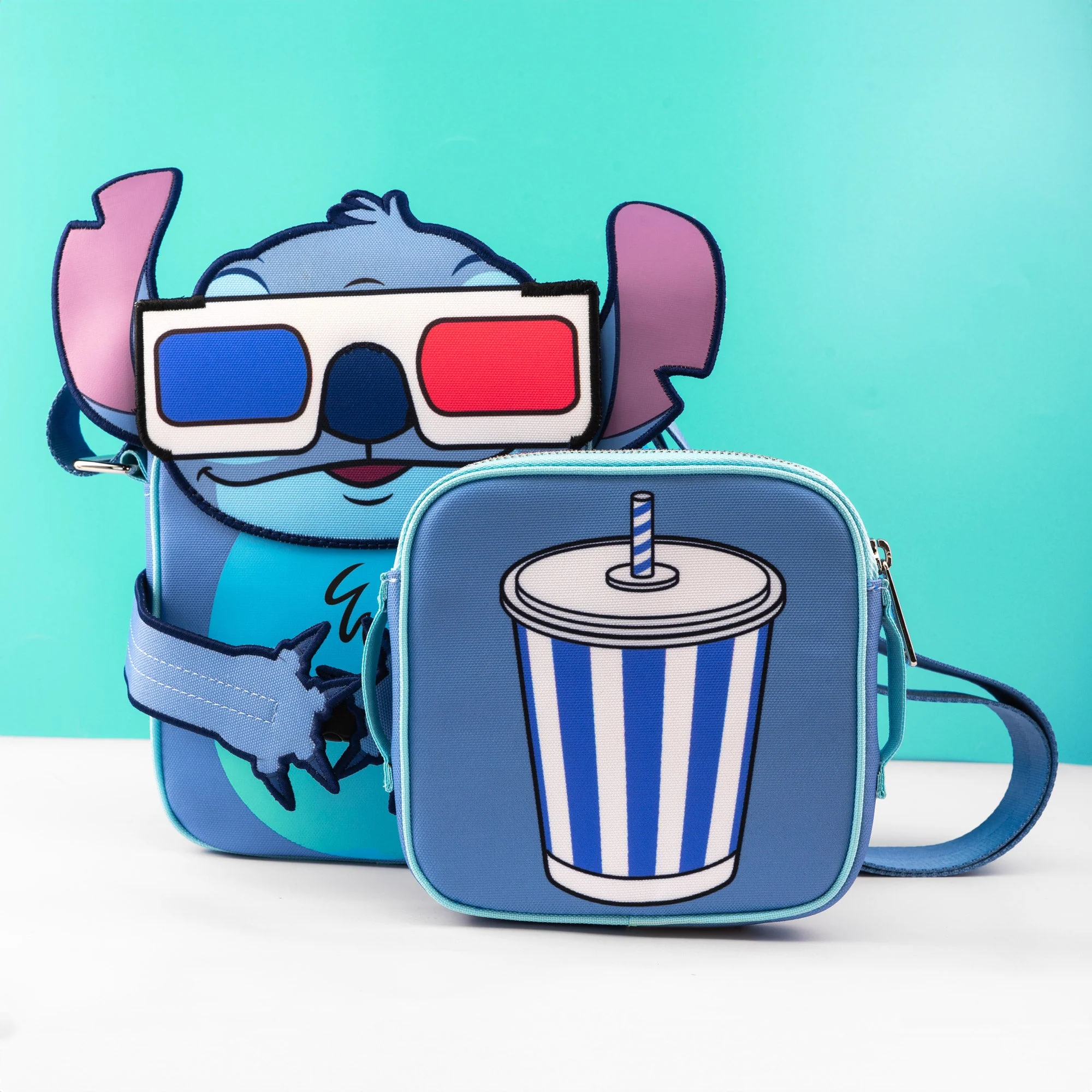 Loungefly x Disney Lilo and Stitch Popcorn Stitch Crossbuddies Bag - Image 2