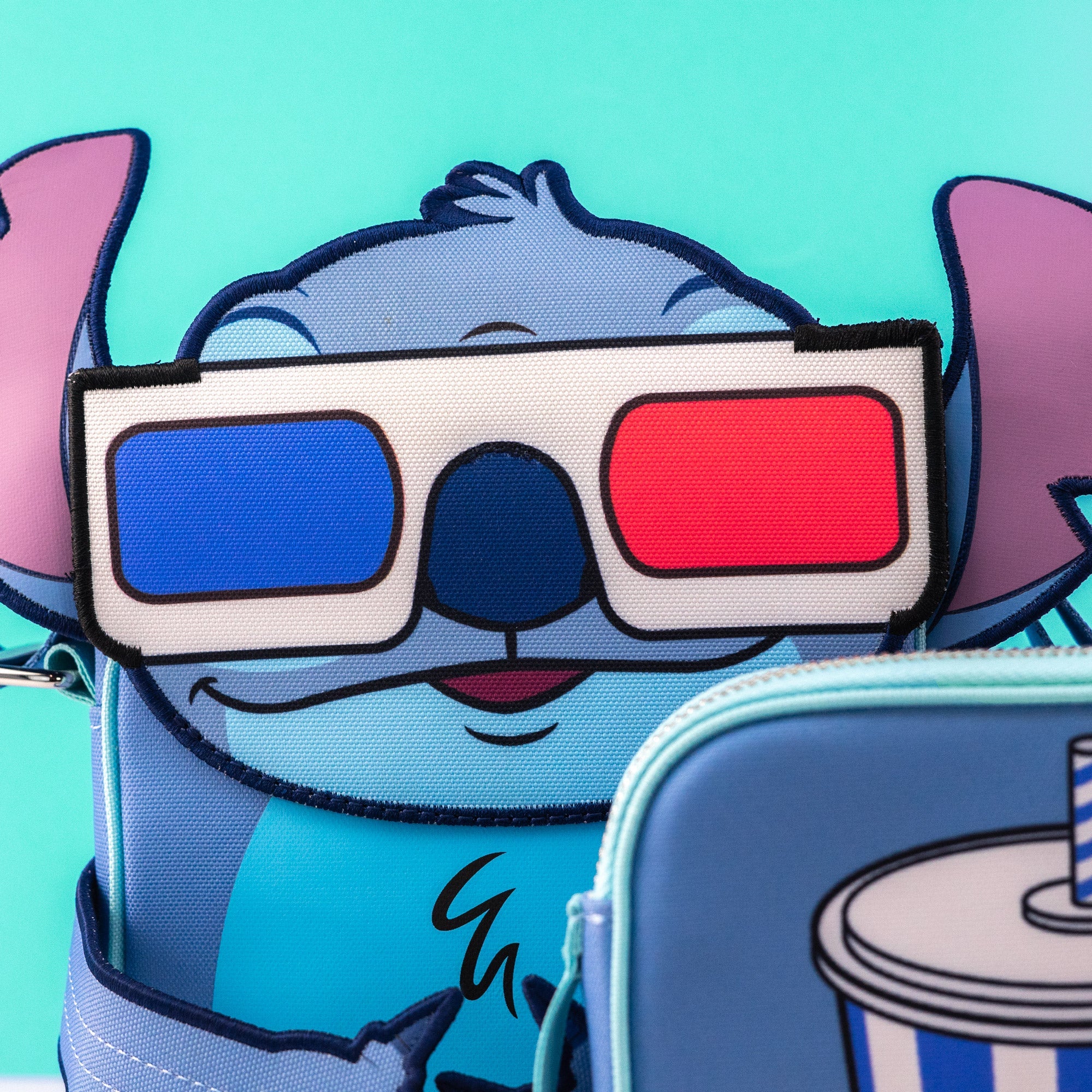 Loungefly x Disney Lilo and Stitch Popcorn Stitch Crossbuddies Bag - Image 3
