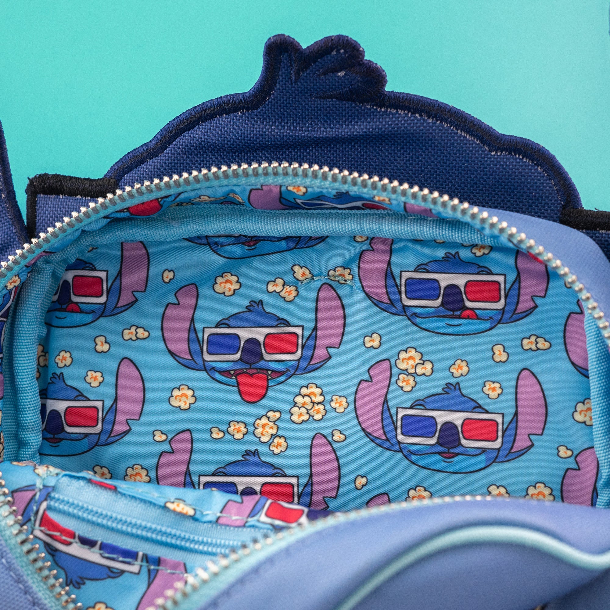 Loungefly x Disney Lilo and Stitch Popcorn Stitch Crossbuddies Bag - Image 6
