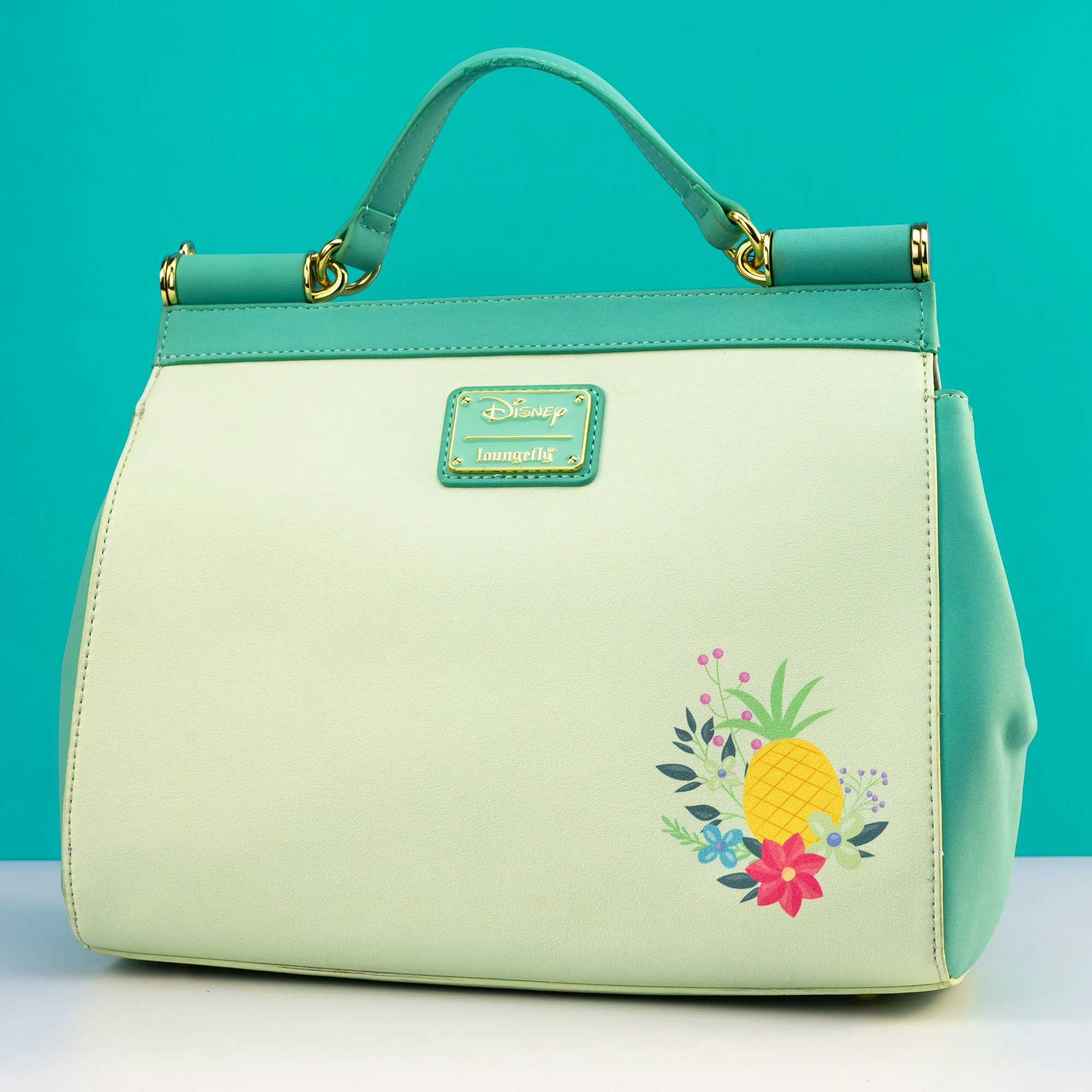 Loungefly x Disney Lilo and Stitch Scrump Pineapple Crossbody Bag - Image 2