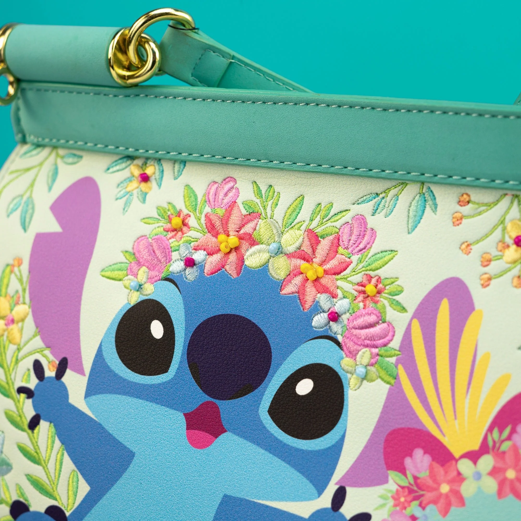 Loungefly x Disney Lilo and Stitch Scrump Pineapple Crossbody Bag - Image 5