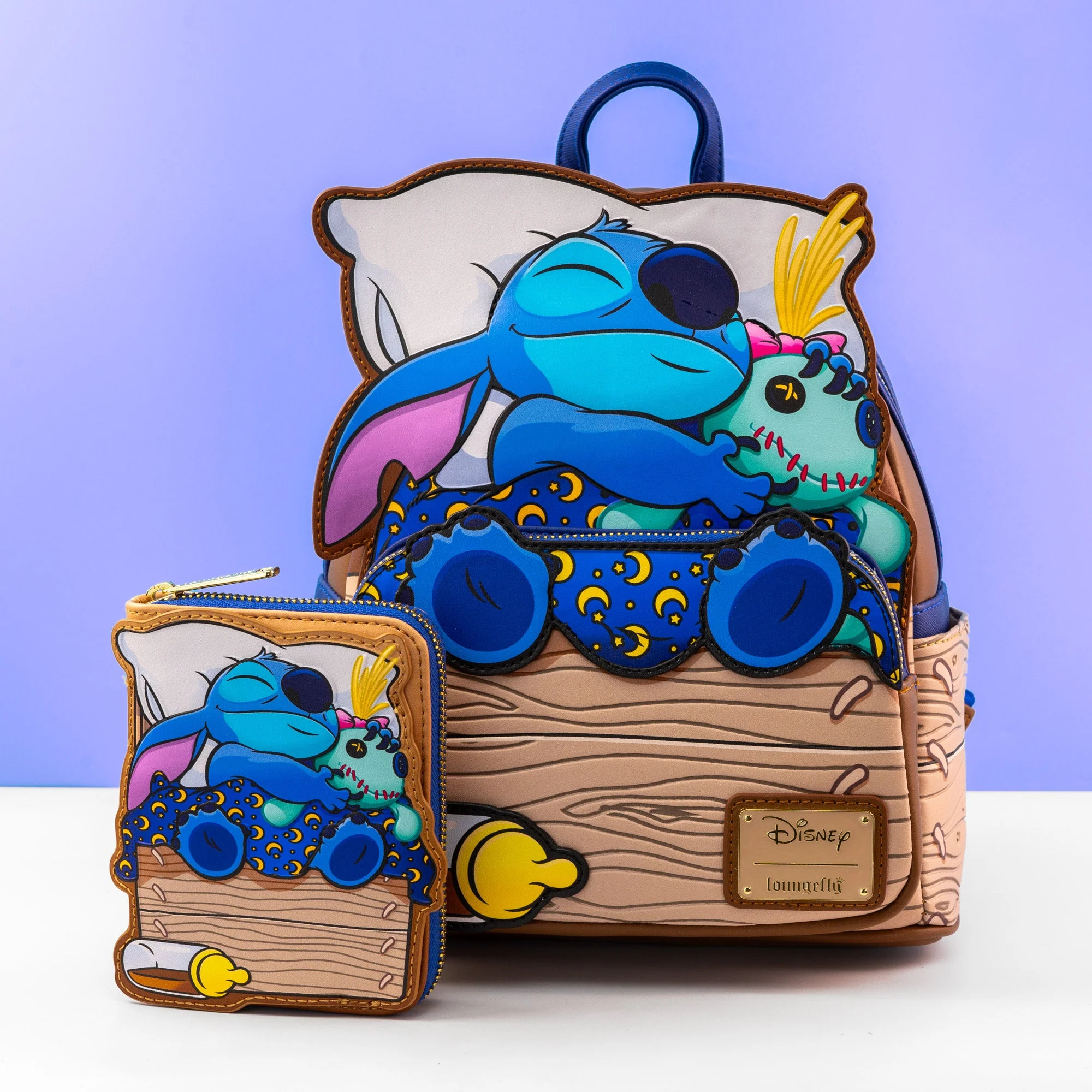 Loungefly x Disney Lilo and Stitch Bedtime Stitch Wallet - Image 4