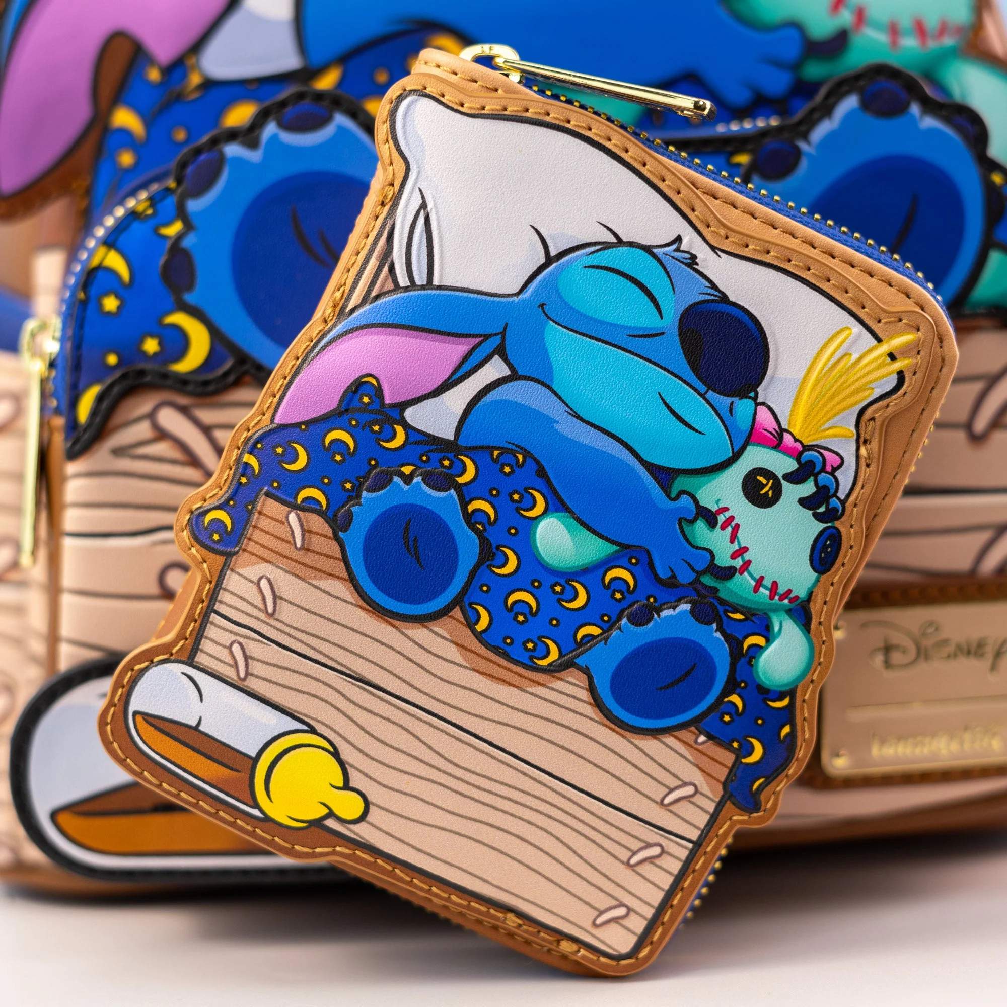 Loungefly x Disney Lilo and Stitch Bedtime Stitch Wallet - Image 5
