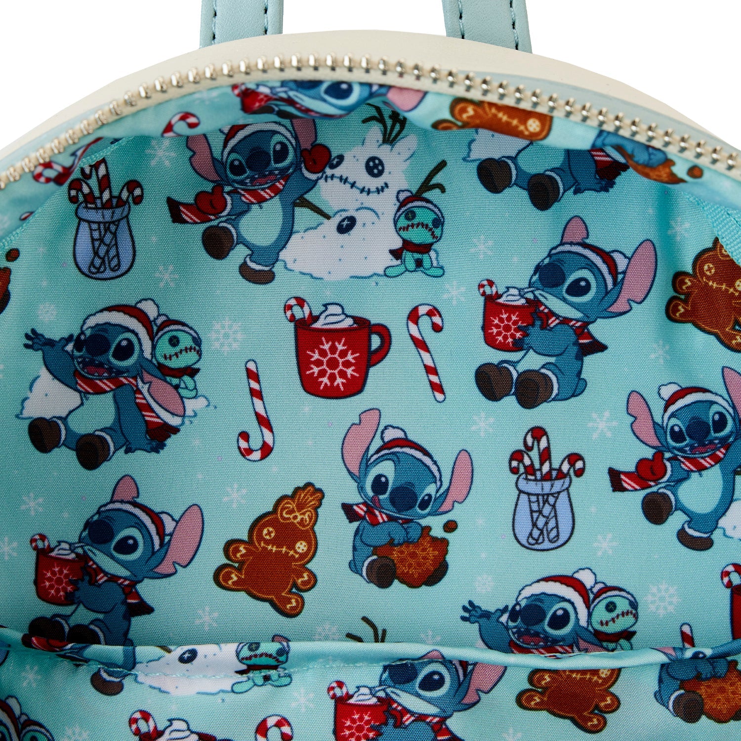 Loungefly x Disney Lilo and Stitch Snow Angel Stitch Cosplay Mini Backpack - Image 7