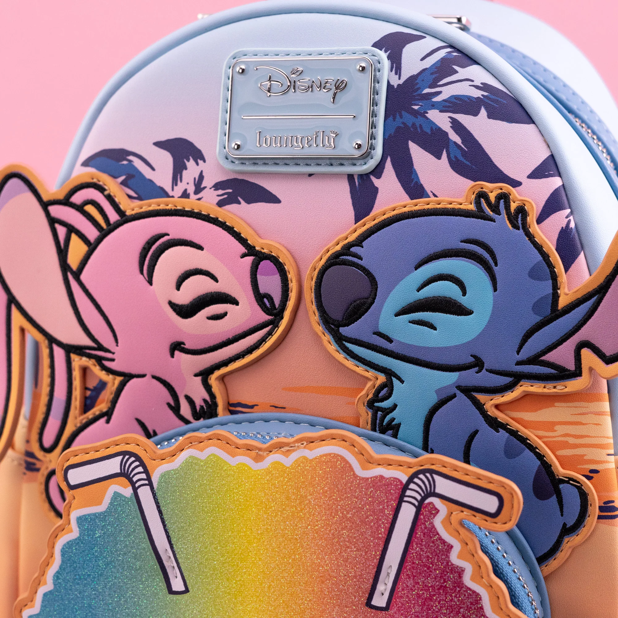 Loungefly x Disney Lilo and Stitch Snow Cone Date Night Mini Backpack - Image 2