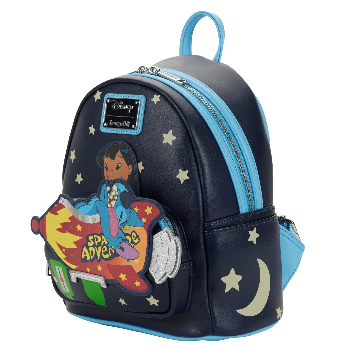 Loungefly x Disney Lilo and Stitch Space Adventure Mini Backpack - Image 3