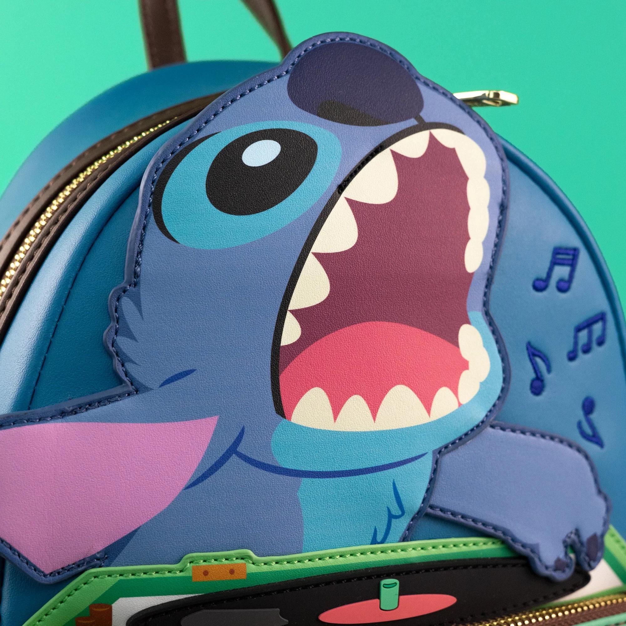 Loungefly x Disney Lilo and Stitch Turntable Mini Backpack - Image 2