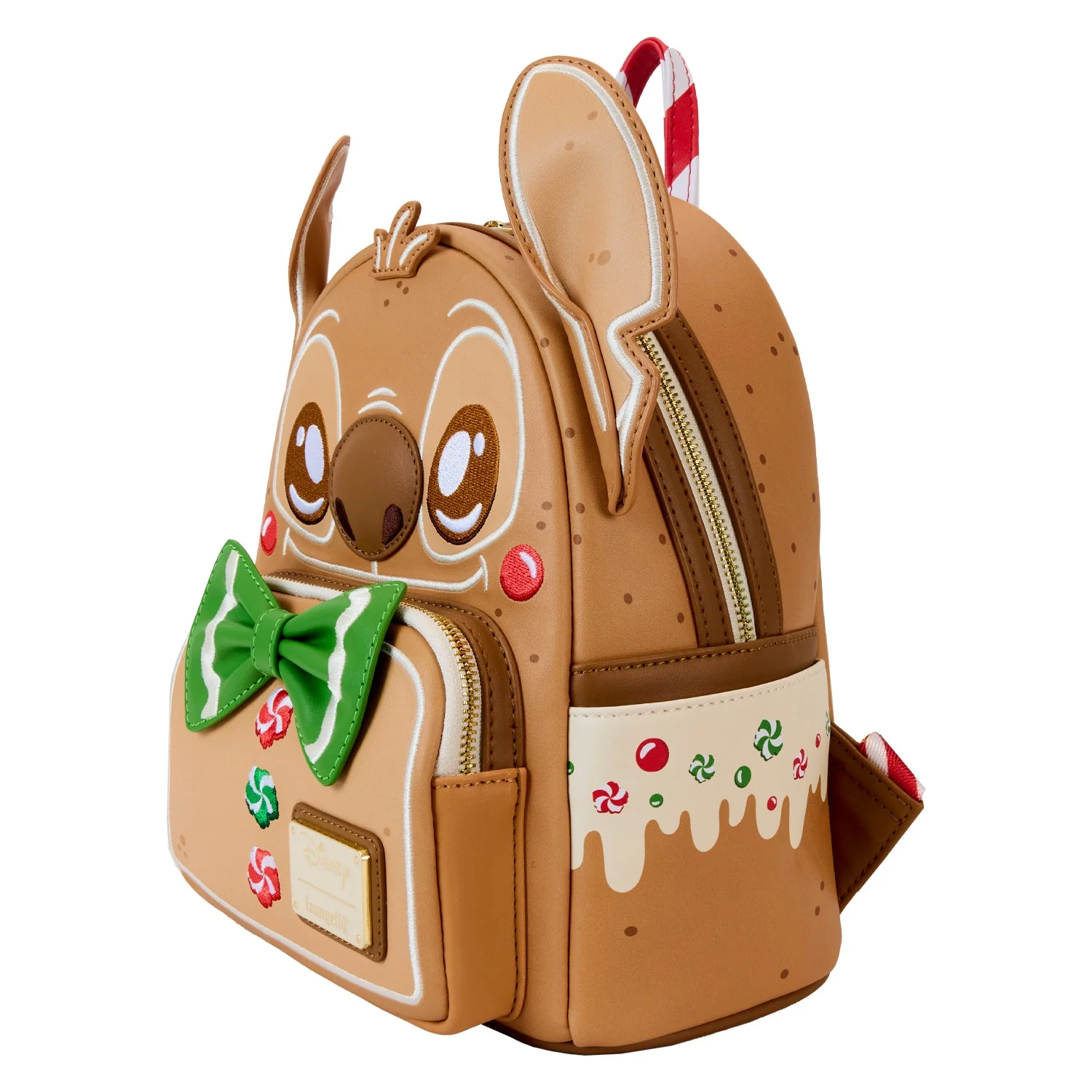Loungefly x Disney Lilo & Stitch Gingerbread Stitch Cosplay Mini Backpack - Image 2