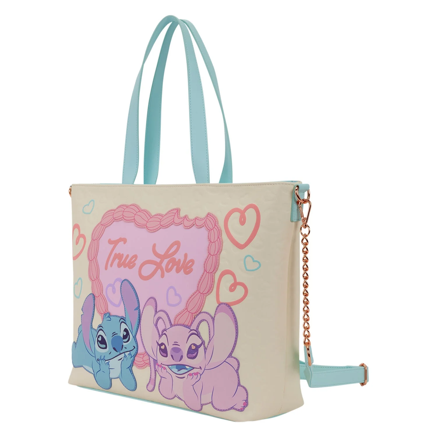 Loungefly x Disney Lilo & Stitch True Love Tote Bag - Image 2
