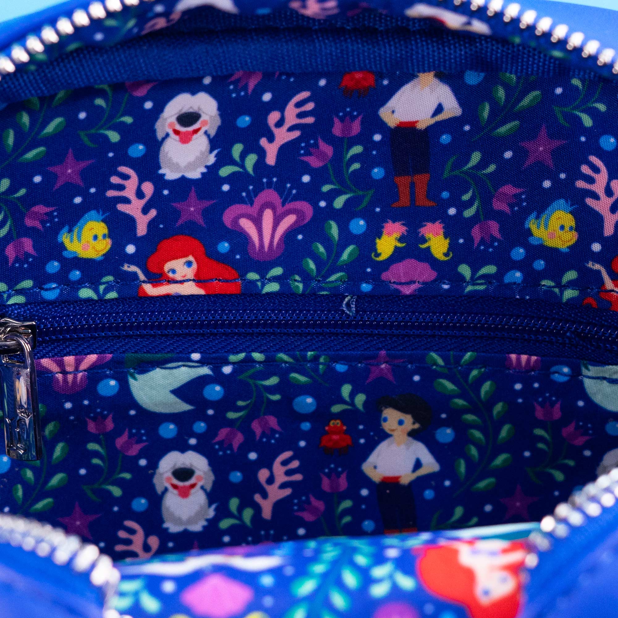 Loungefly x Disney Little Mermaid, Eric and Max Crossbody Bag - Image 7