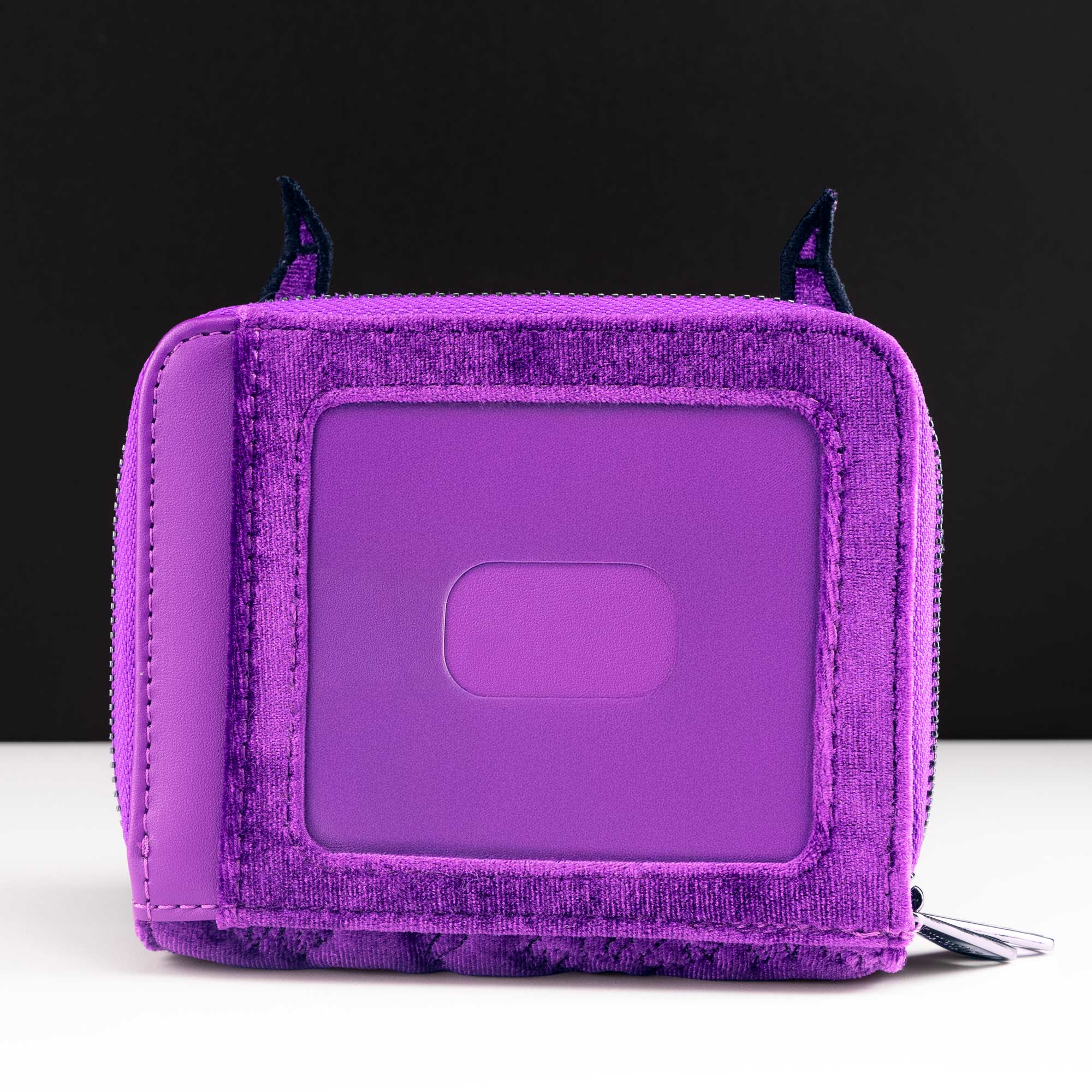 Loungefly x Disney Maleficent Cosplay Velvet Dual-Zip Accordion Wallet - Image 2