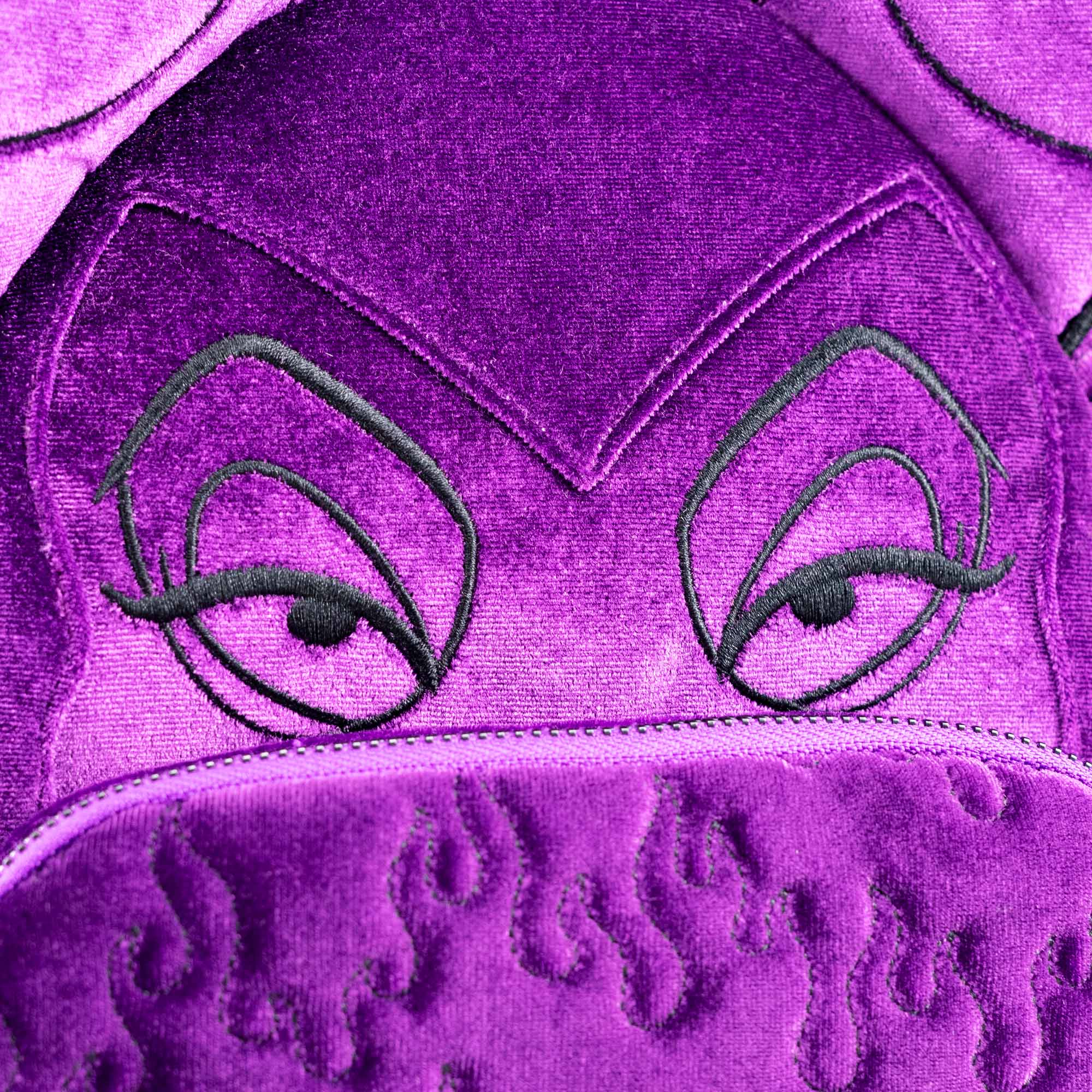 Loungefly x Disney Maleficent Cosplay Velvet Mini Backpack - Image 3