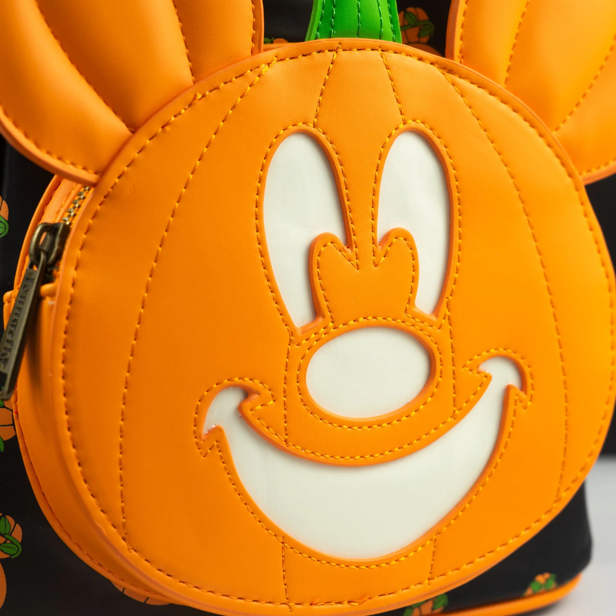 Loungefly x Disney Mick-O-Lantern Pumpkin Mini Backpack - Image 3