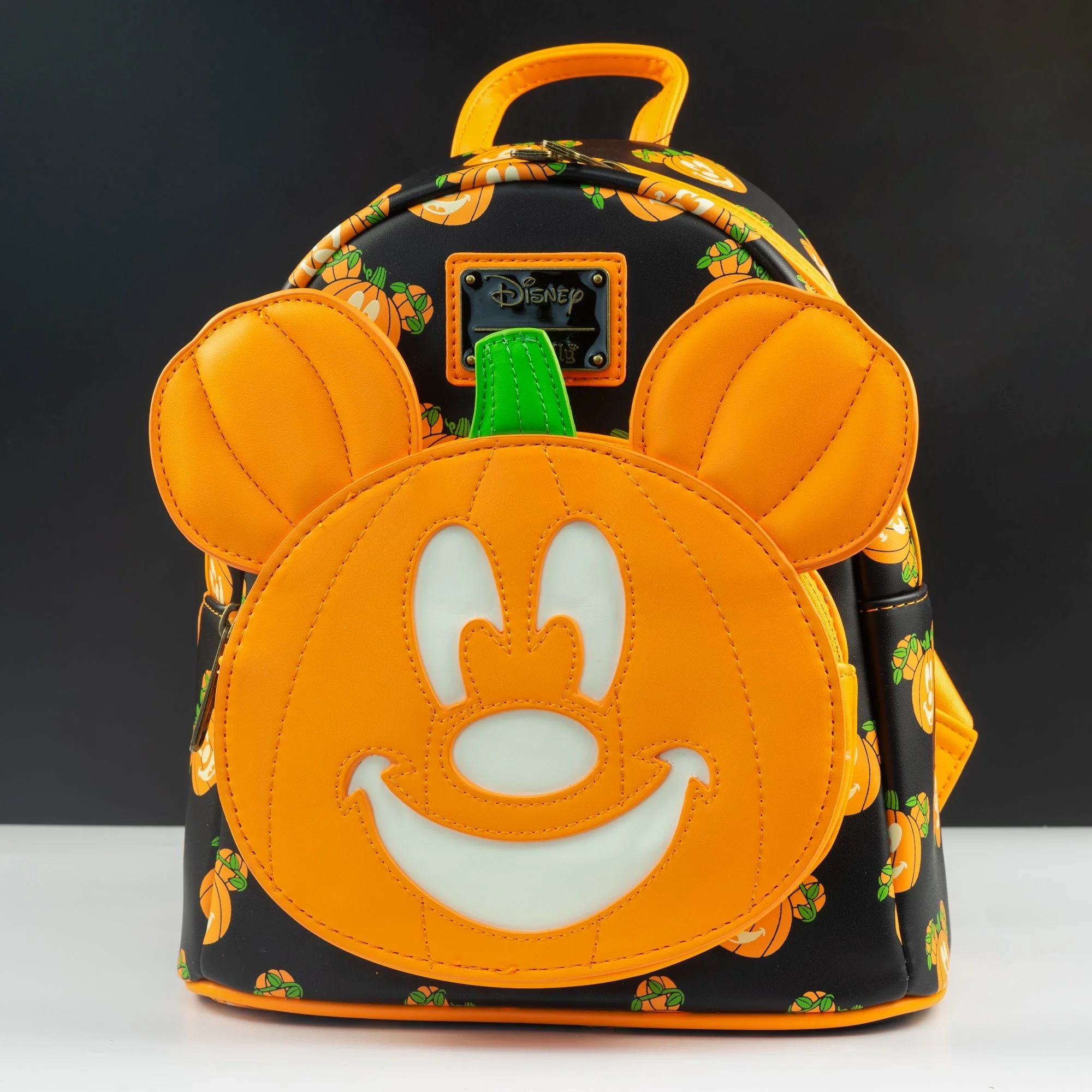 Loungefly x Disney Mick-O-Lantern Pumpkin Mini Backpack - Image 6