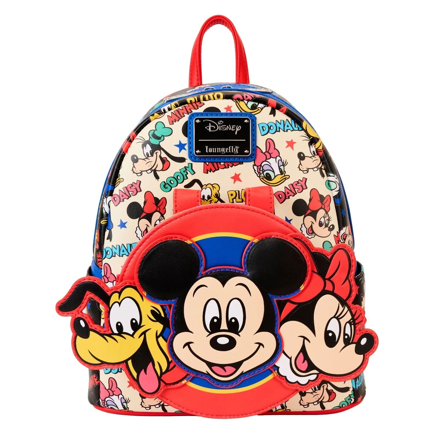 Loungefly x Disney Mickey And Friends Classic Ear Holder Mini Backpack Combo - Image 5