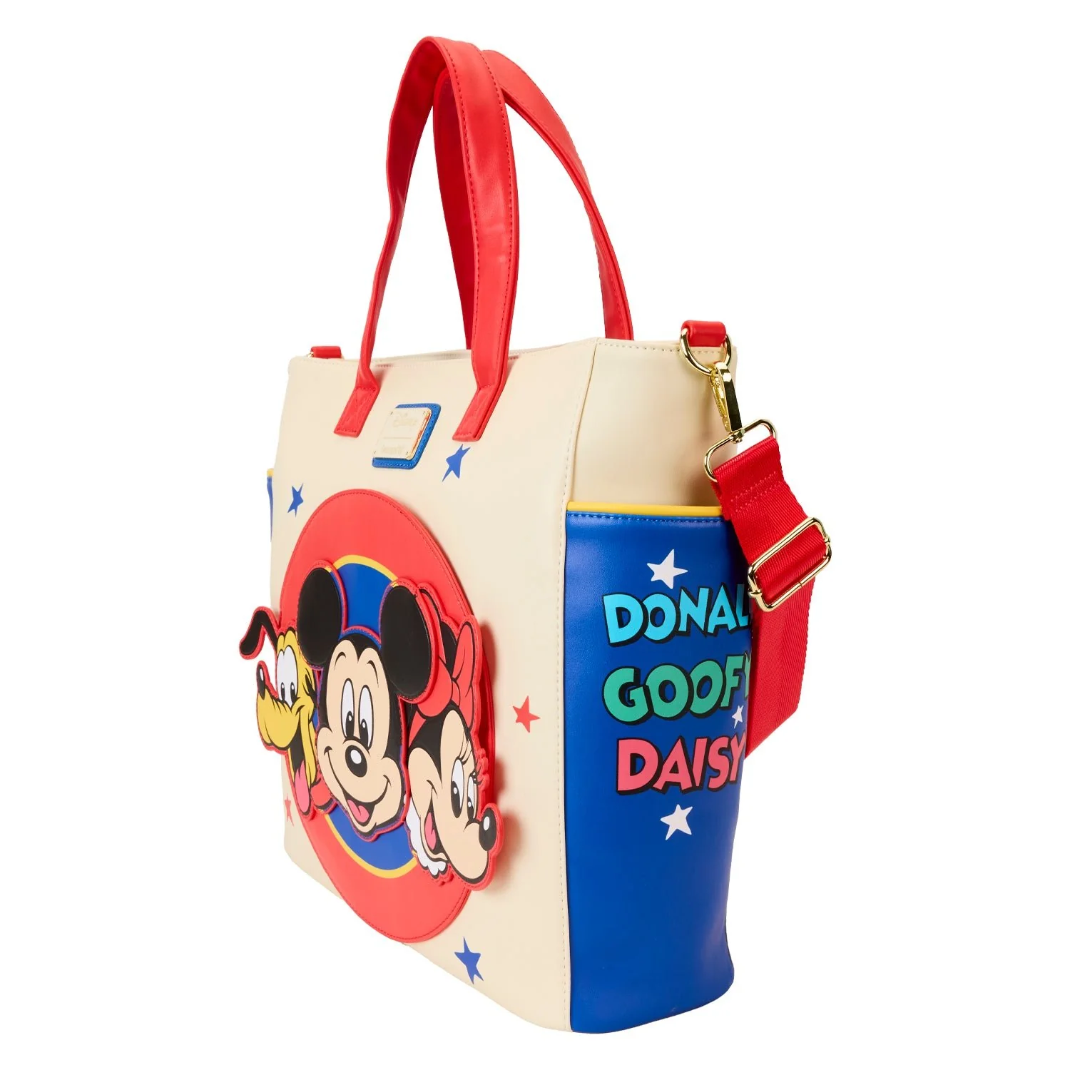 Loungefly x Disney Mickey And Friends Convertible Backpack & Tote Bag - Image 2