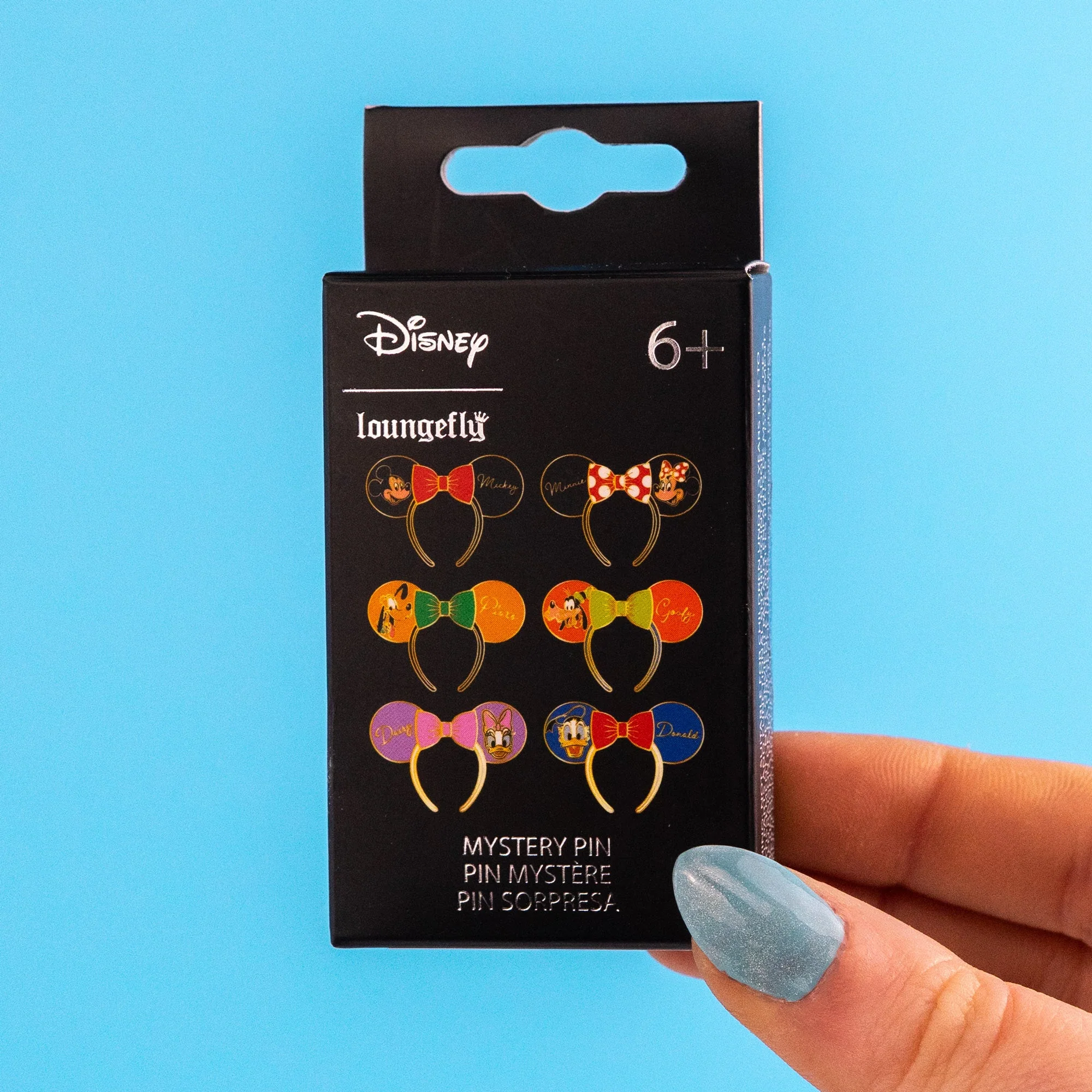 Loungefly x Disney Mickey and Friends Ears Headband Blind Box Mystery Pin - Image 2