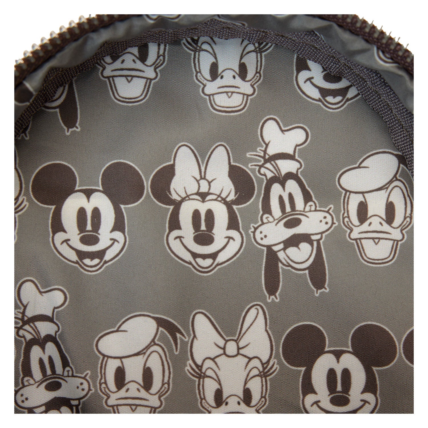 Loungefly x Disney Mickey And Friends Faux Leather And Canvas Water Bottle Crossbody Bag - Image 8
