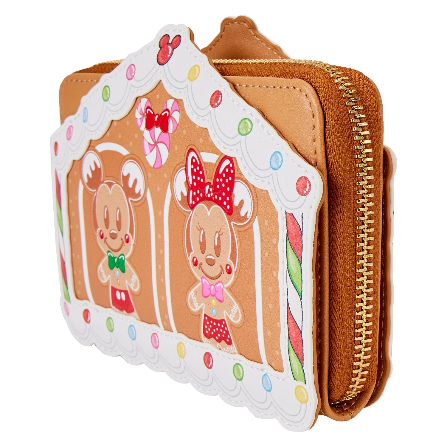 Loungefly x Disney Mickey and Friends Gingerbread House Wallet - Image 3