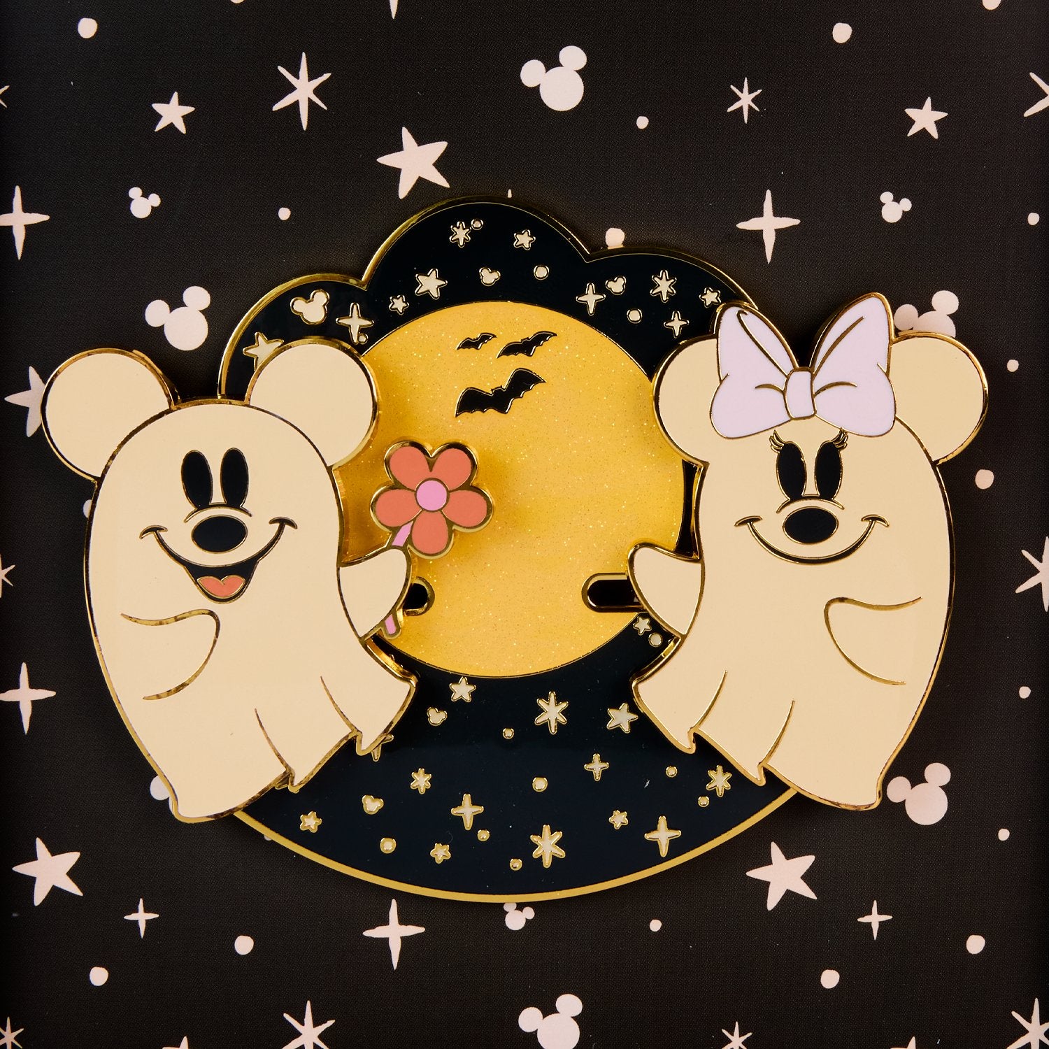 Loungefly x Disney Mickey and Friends Halloween Glow In The Dark Sliding 3" Collector Box Pin - Image 5