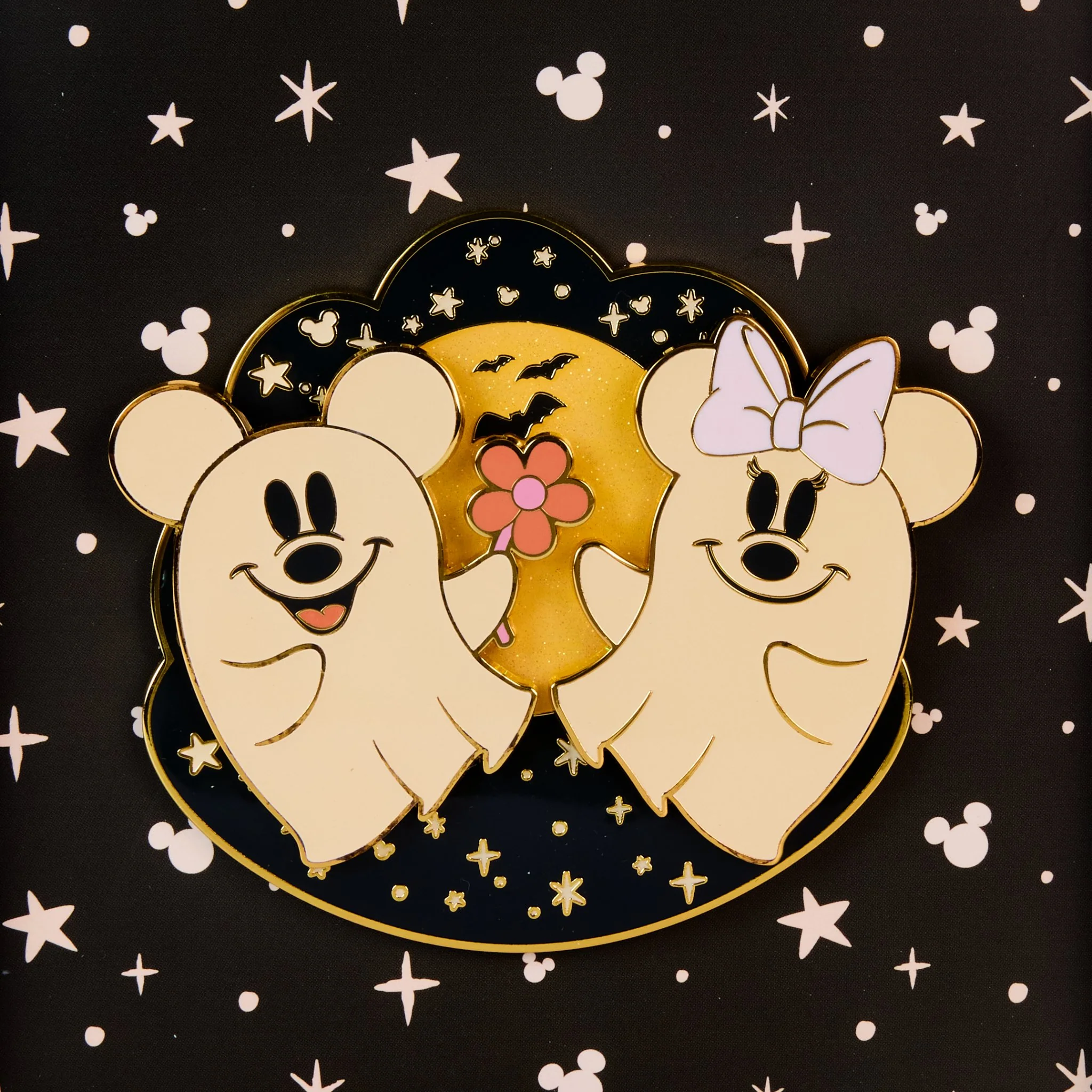 Loungefly x Disney Mickey and Friends Halloween Glow In The Dark Sliding 3" Collector Box Pin - Image 6
