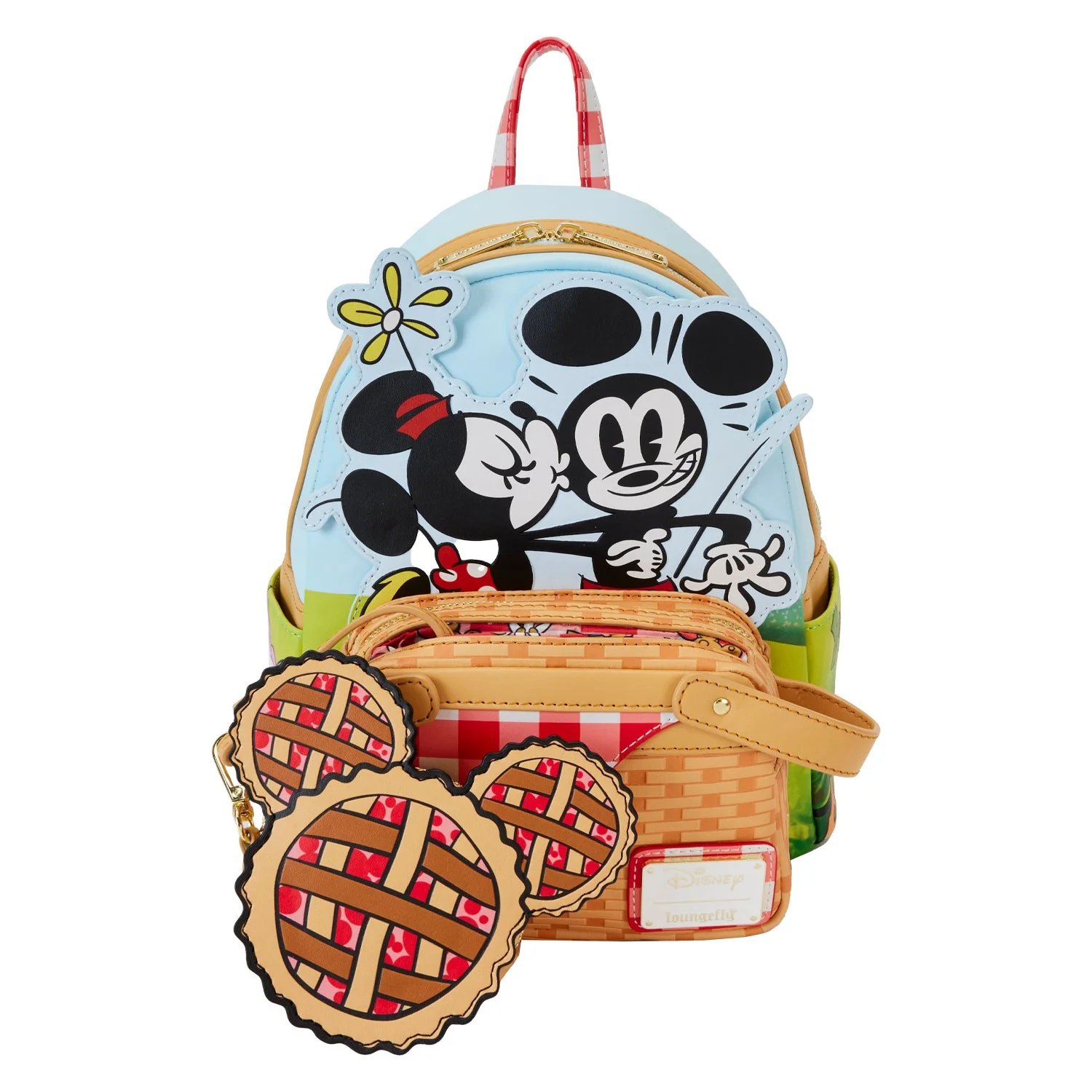 Loungefly x Disney Mickey and Friends Picnic Mini Backpack - Image 2