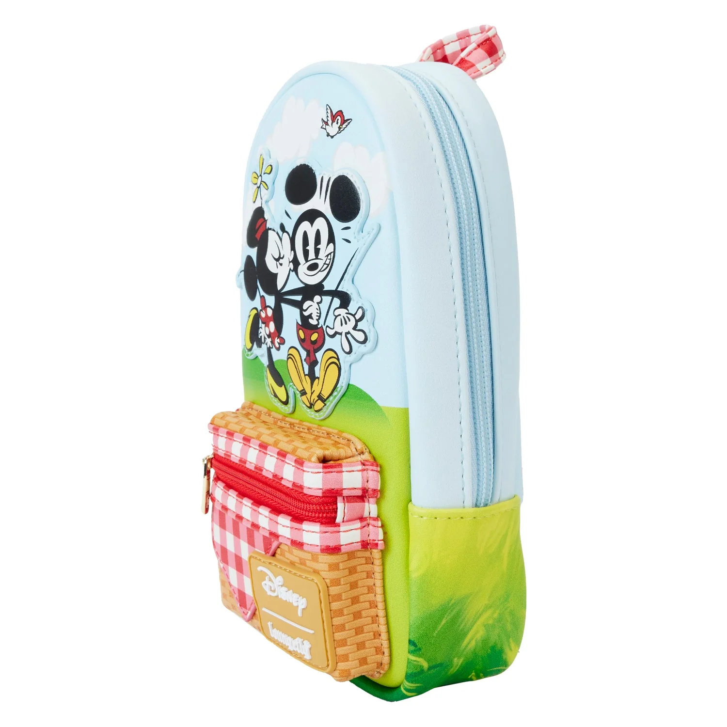 Loungefly x Disney Mickey and Friends Picnic Pencil Case - Image 4