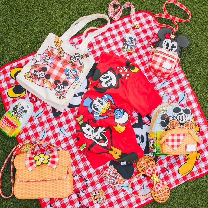 Loungefly x Disney Mickey and Friends Picnic Unisex T-Shirt - Image 3