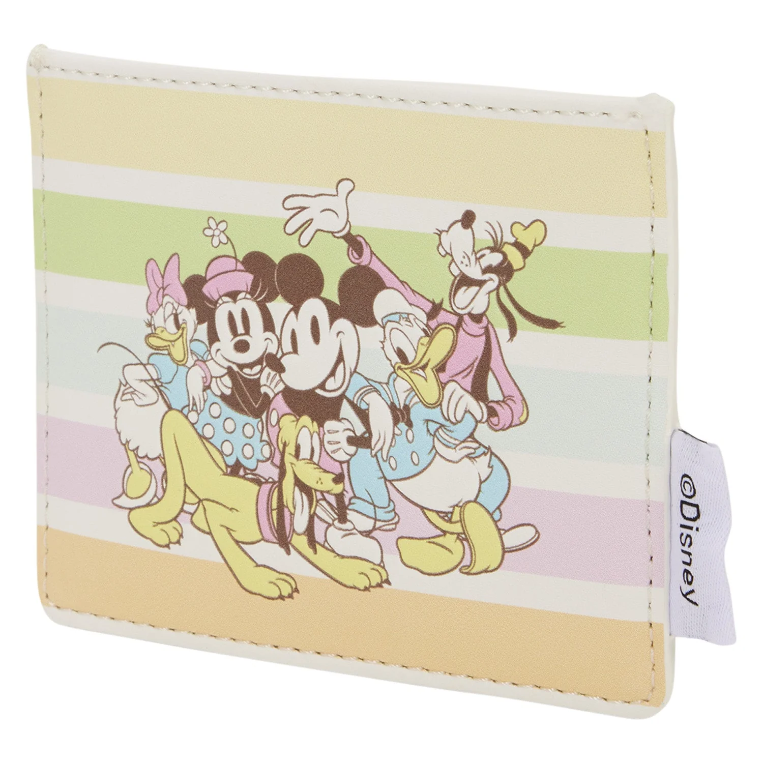 Loungefly x Disney Mickey & Friends Rainbow Stripes Card Holder - Image 2
