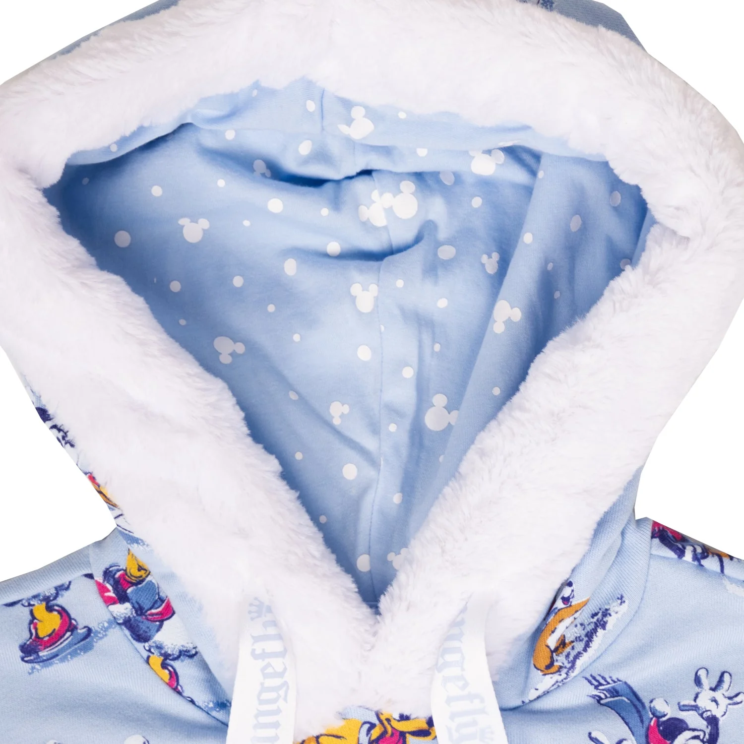 Loungefly x Disney Mickey And Friends Winter Wonderland Hooded Sweatshirt - Image 5