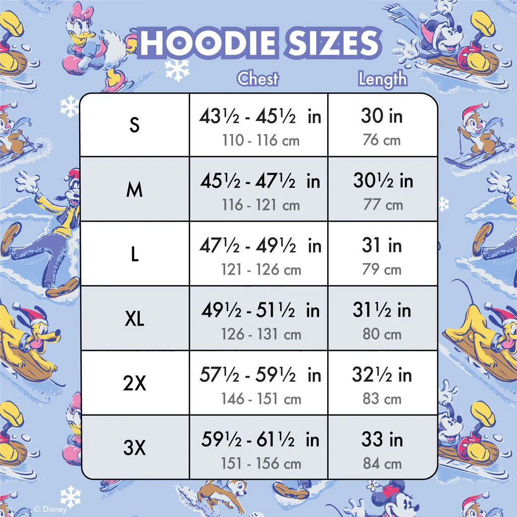 Loungefly x Disney Mickey And Friends Winter Wonderland Hooded Sweatshirt - Image 7