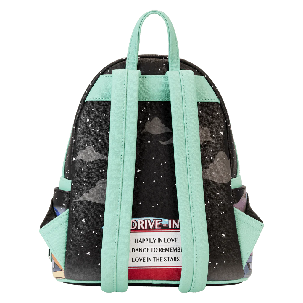 Loungefly X Disney Mickey And Minnie Date Night Drive-In Mini Backpack - Image 8