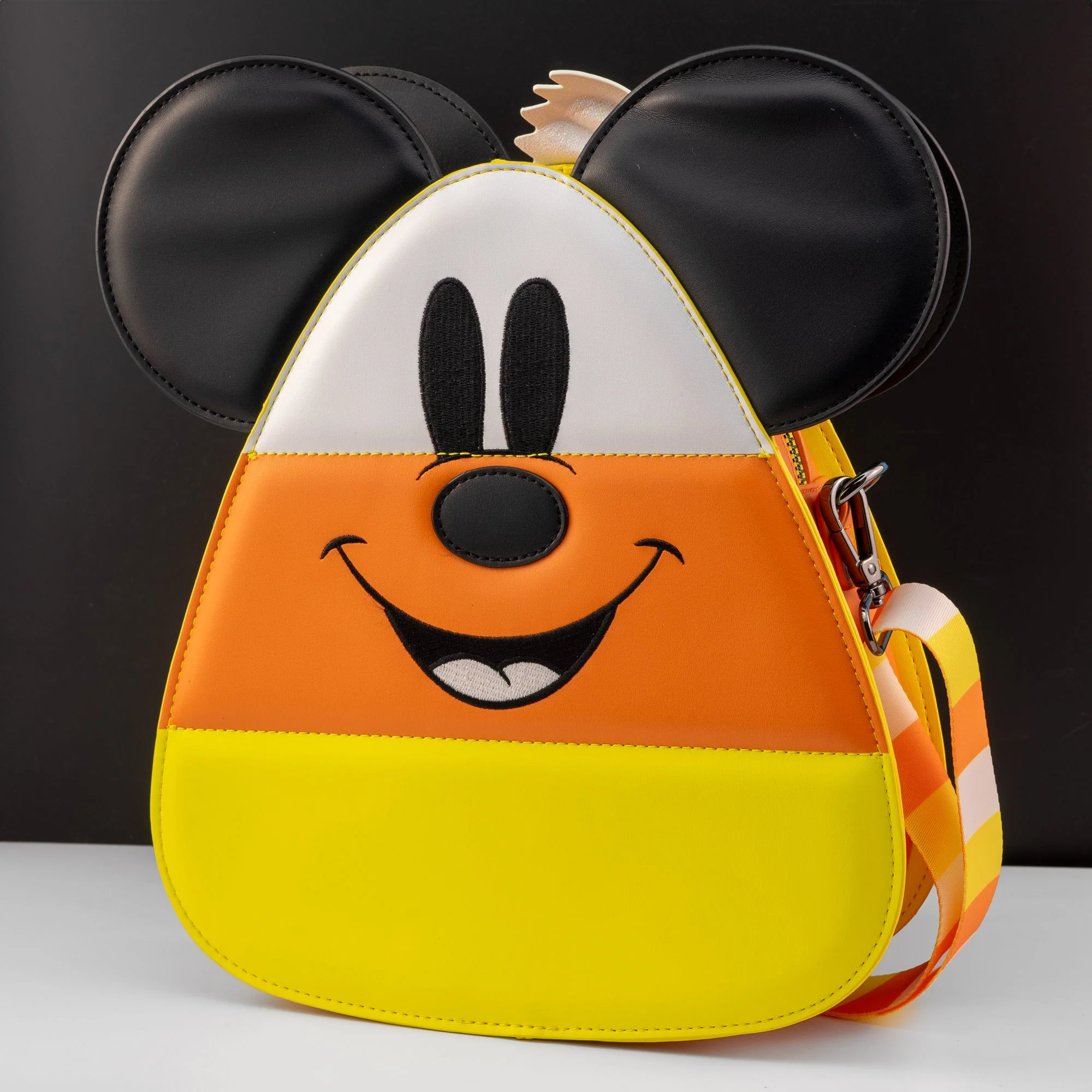 Loungefly x Disney Mickey and Minnie Mouse Candy Corn Crossbody Bag - Image 2